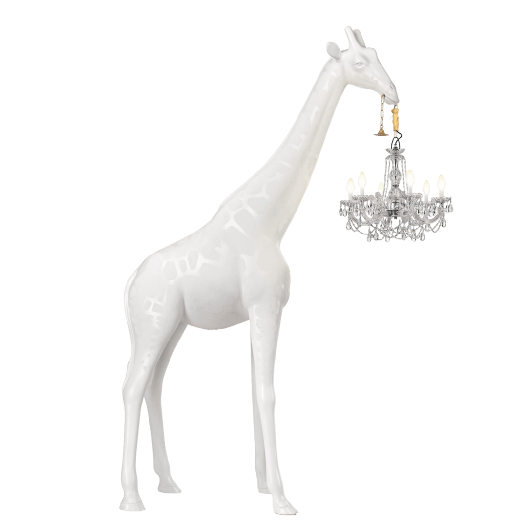 Lampa zewnętrzna GIRAFFE IN LOVE M biały Qeeboo Eye on Design