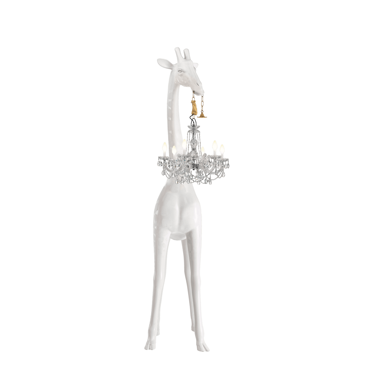 Lampa zewnętrzna GIRAFFE IN LOVE M biały Qeeboo Eye on Design