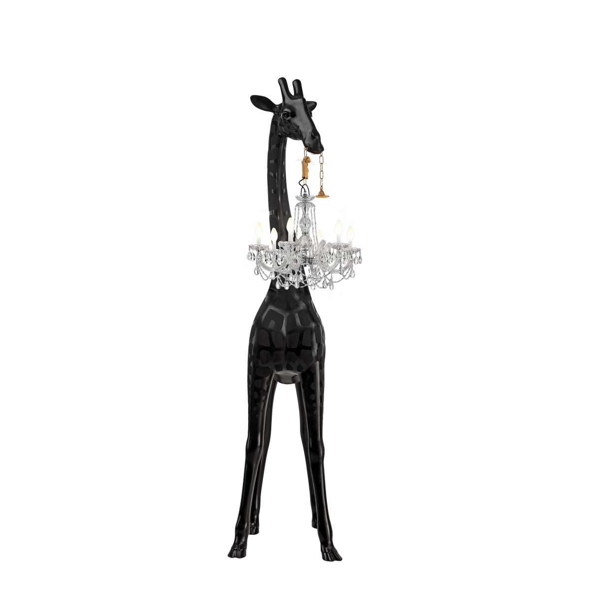 Lampa zewnętrzna GIRAFFE IN LOVE M czarny Qeeboo Eye on Design