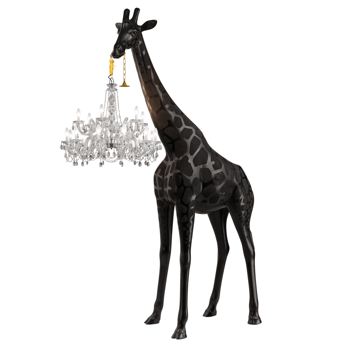 Lampa zewnętrzna GIRAFFE IN LOVE XL czarny Qeeboo Eye on Design