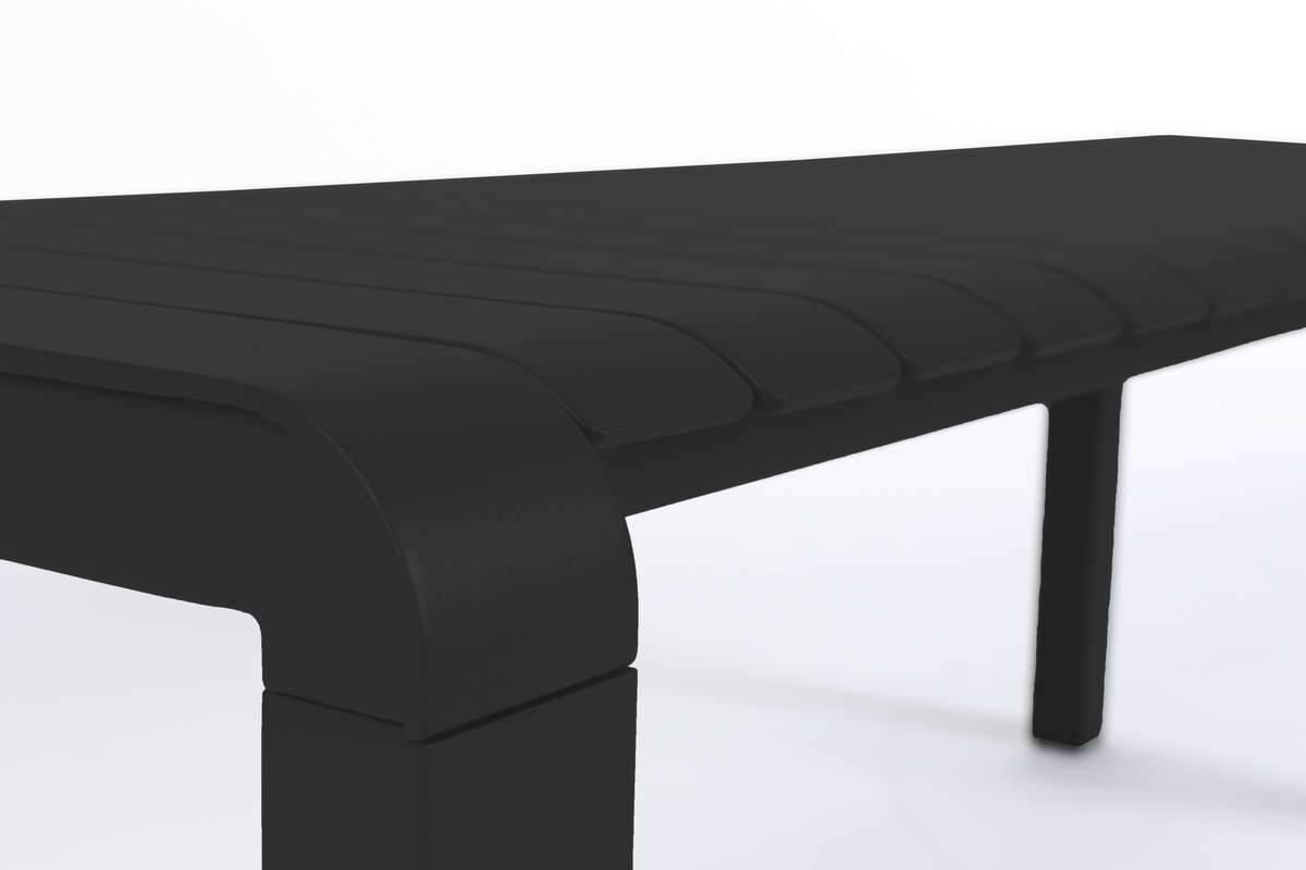 Ławka ogrodowa VONDEL czarny Zuiver Eye on Design