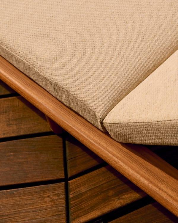 Leżak ogrodowy TURQUETA drewno tekowe La Forma Eye on Design
