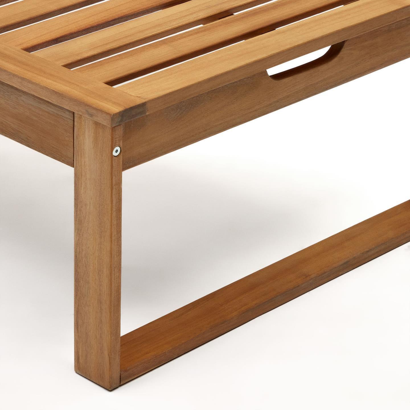 Leżak SULAMITA lite drewno akacjowe La Forma Eye on Design
