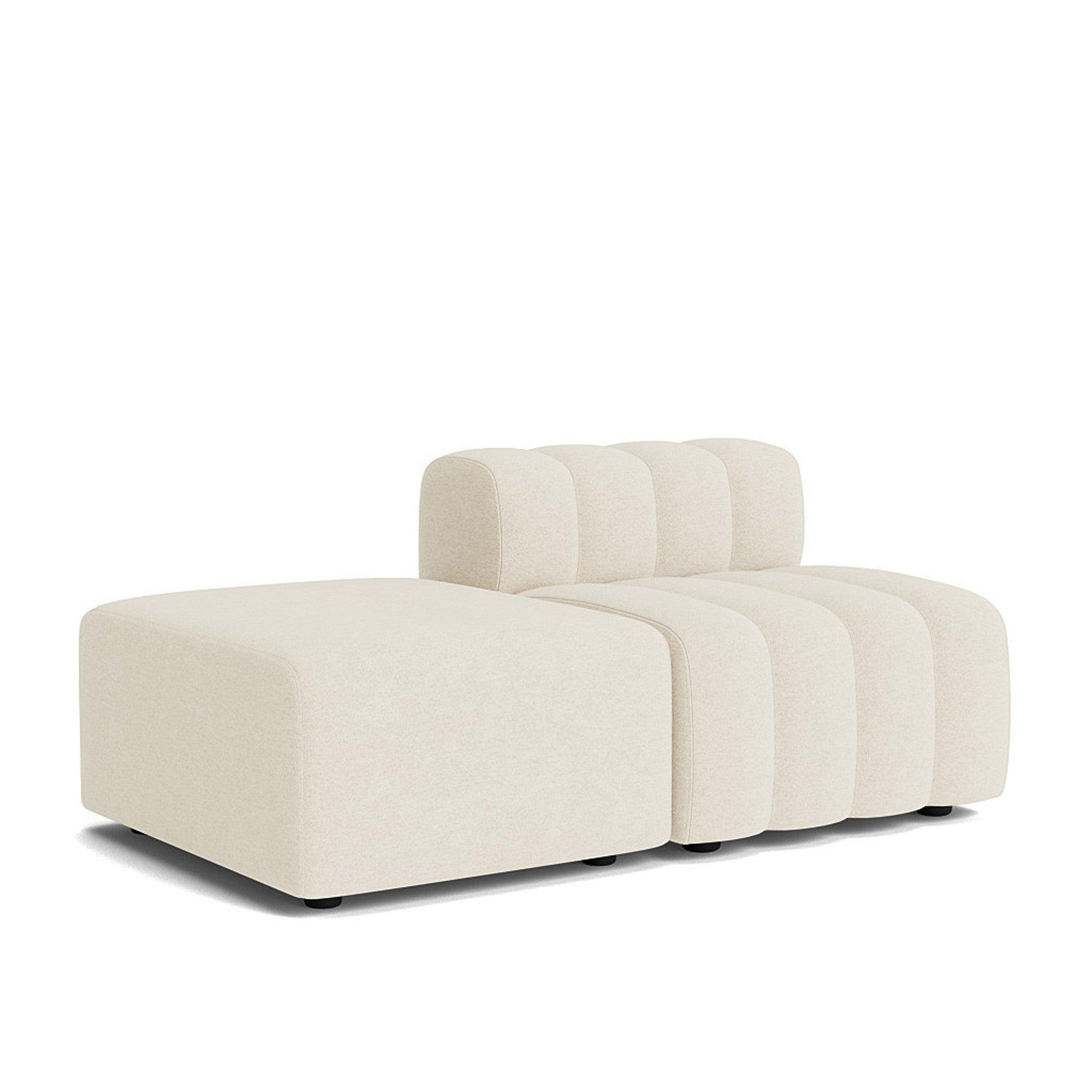 Leżanka modułowa STUDIO boucle kremowy NORR11 Eye on Design