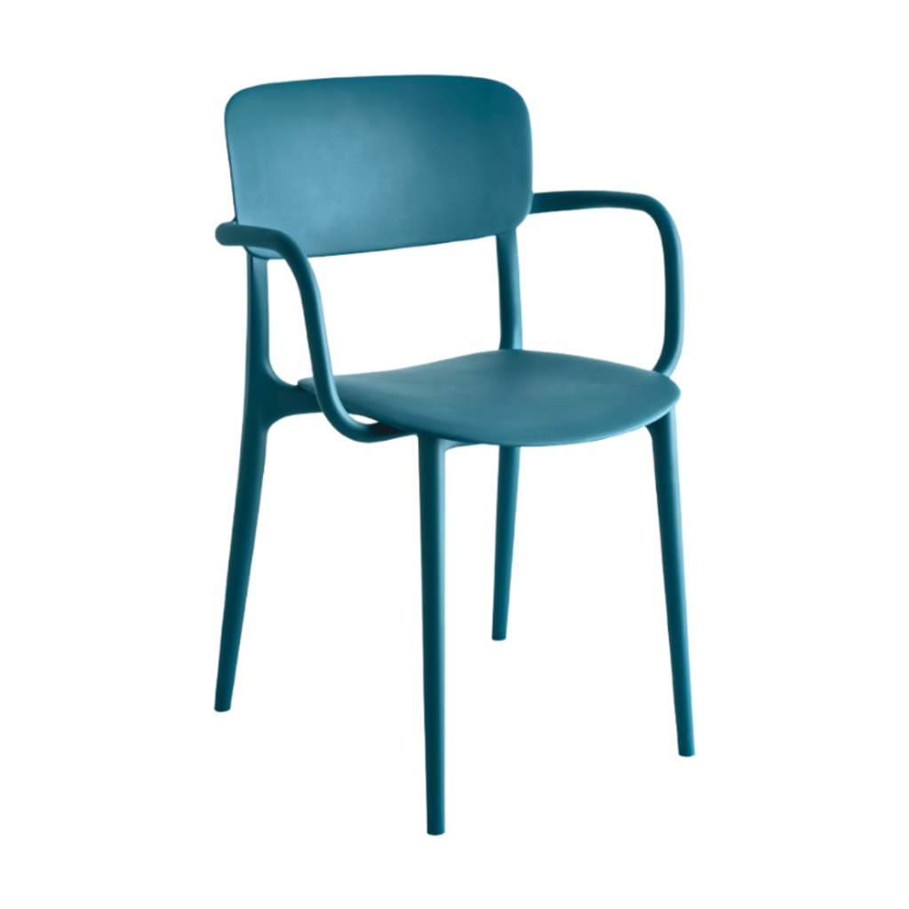 Sessel mit Armlehnen LIBERTY blau