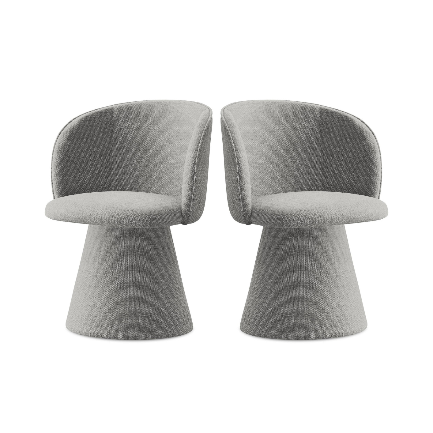 Stuhl MAIA hellgrau Boucle