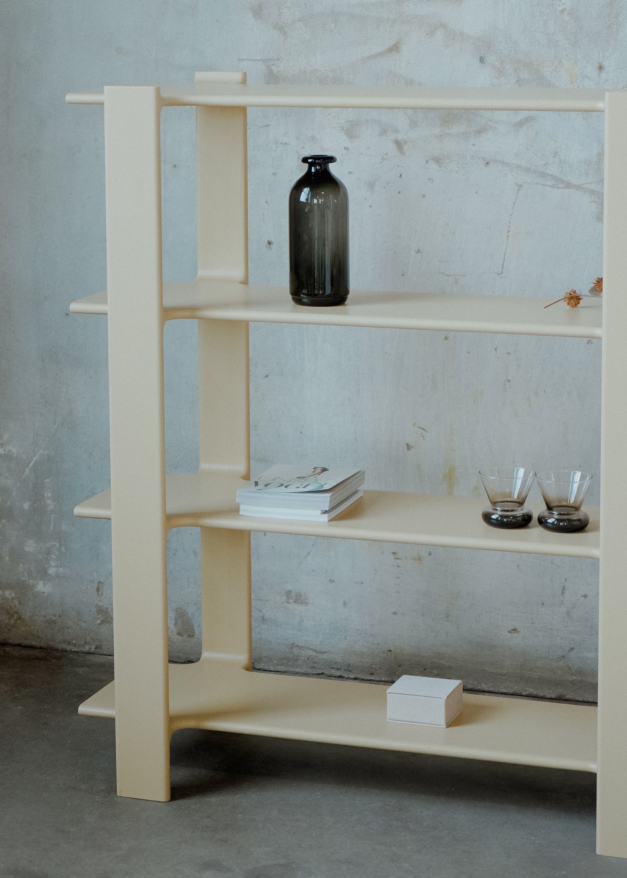 LIGO Shelf in Ebony Oak Wood