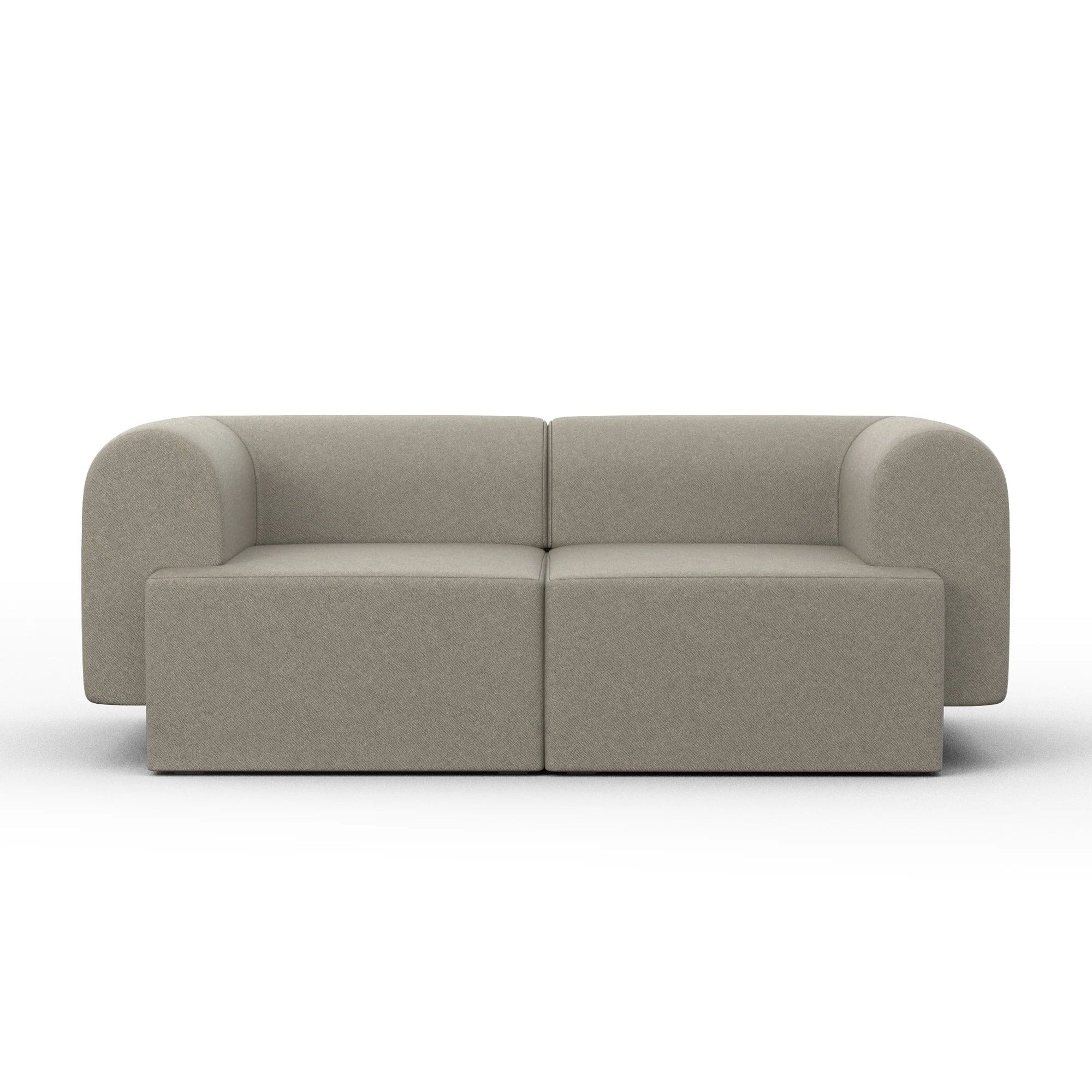 2-Seater Sofa TORI Taupe