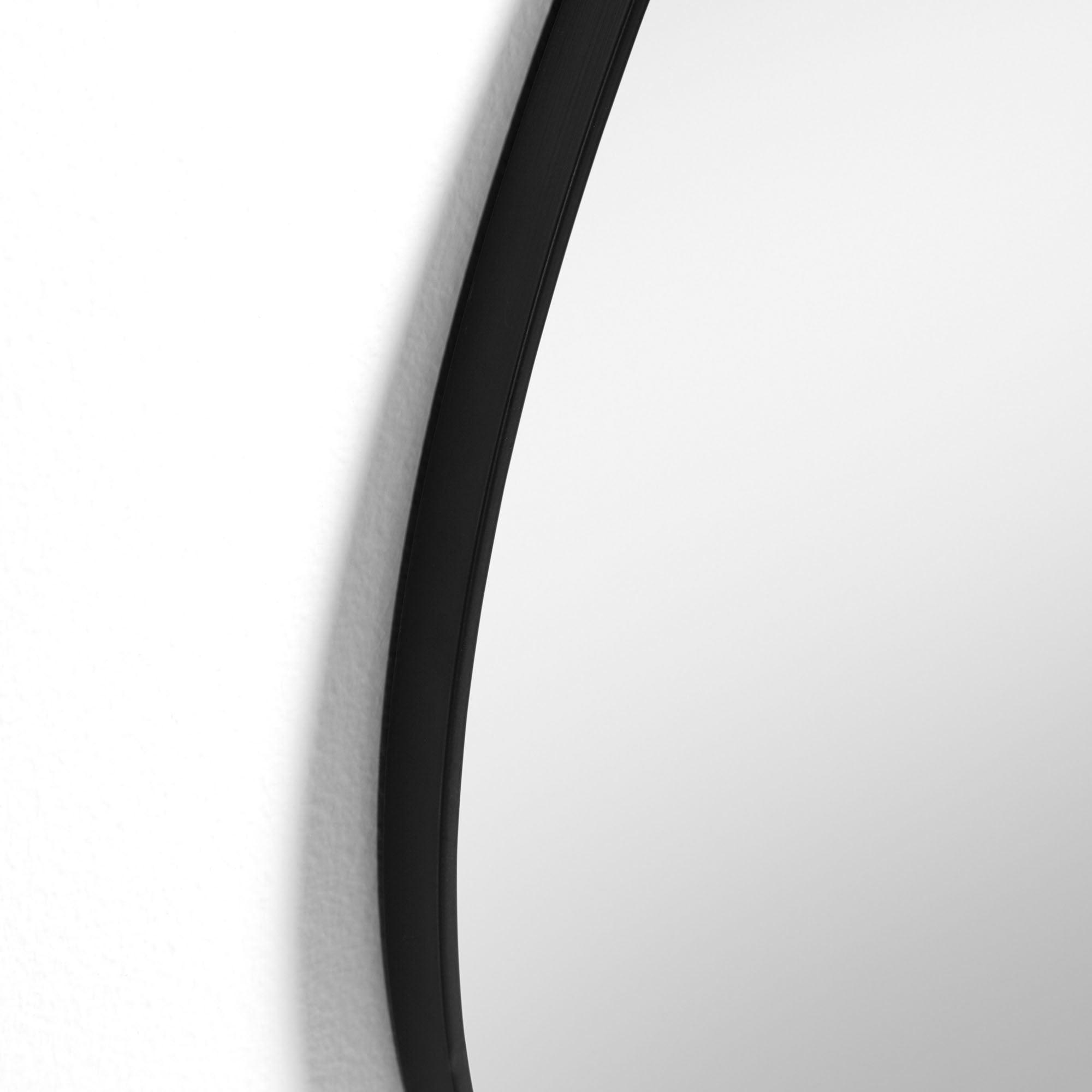 Lustro ANERA czarna stal La Forma Eye on Design