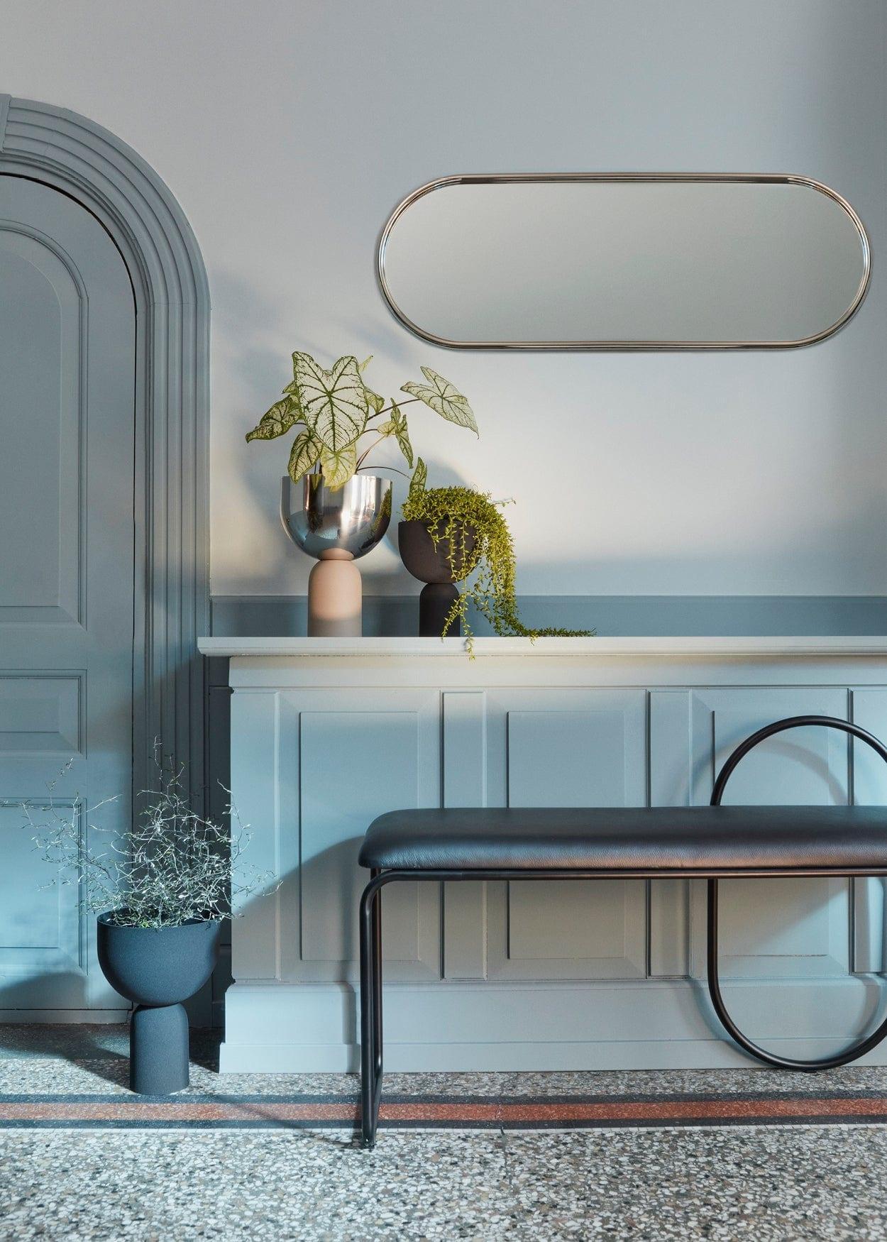 Lustro ANGUI srebrna rama AYTM Eye on Design