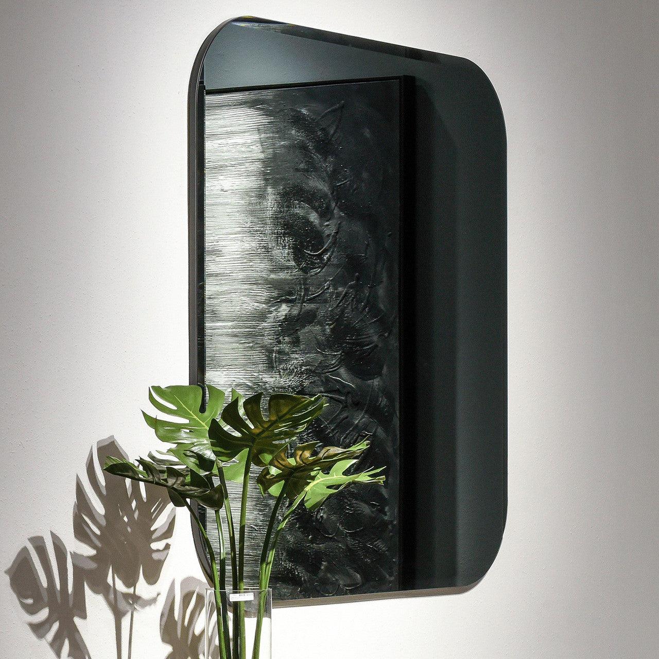 Lustro kwadratowe BEVEL szare szkło – Calligaris