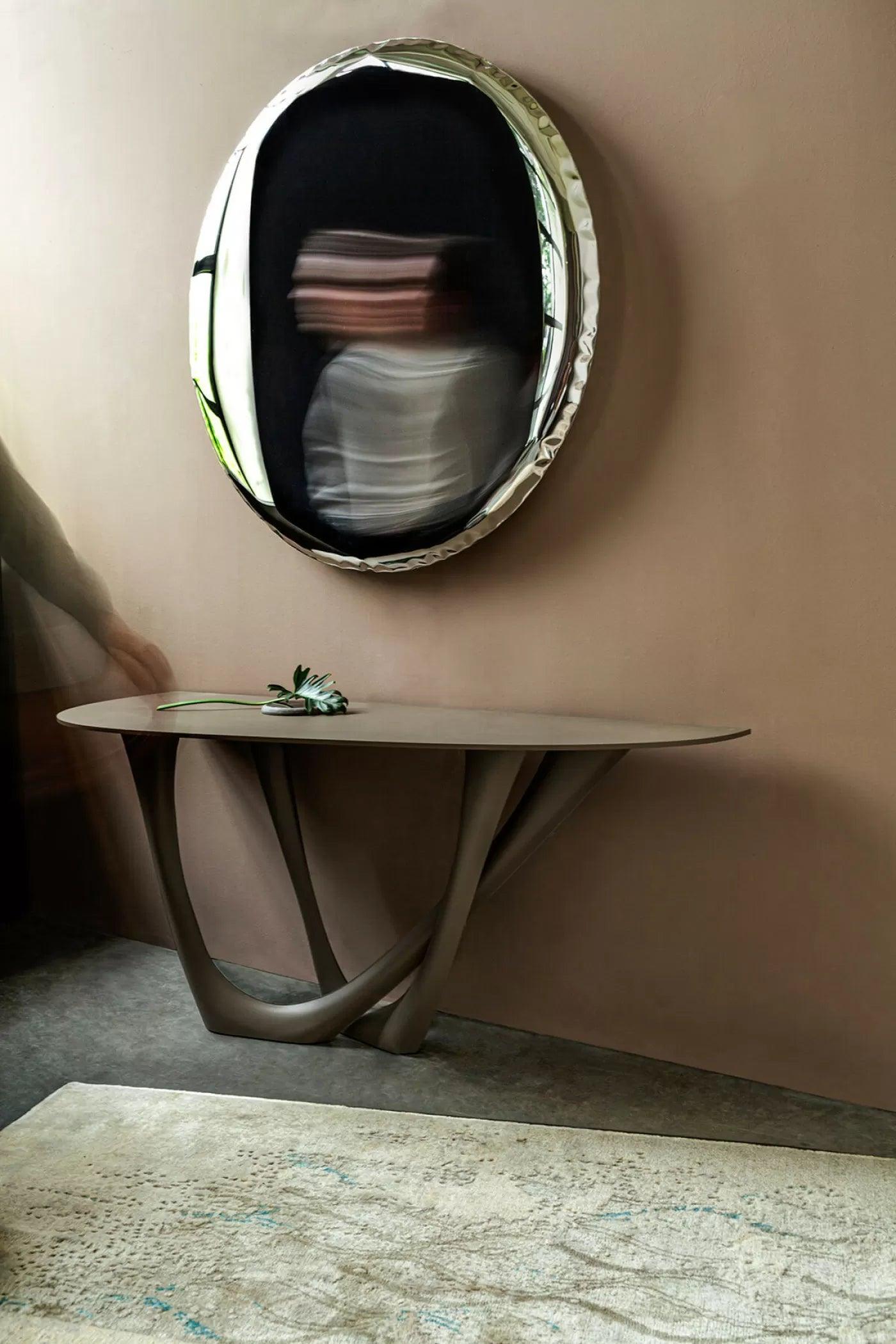 Lustro OKO aurum różowe złoto Zieta Studio Eye on Design
