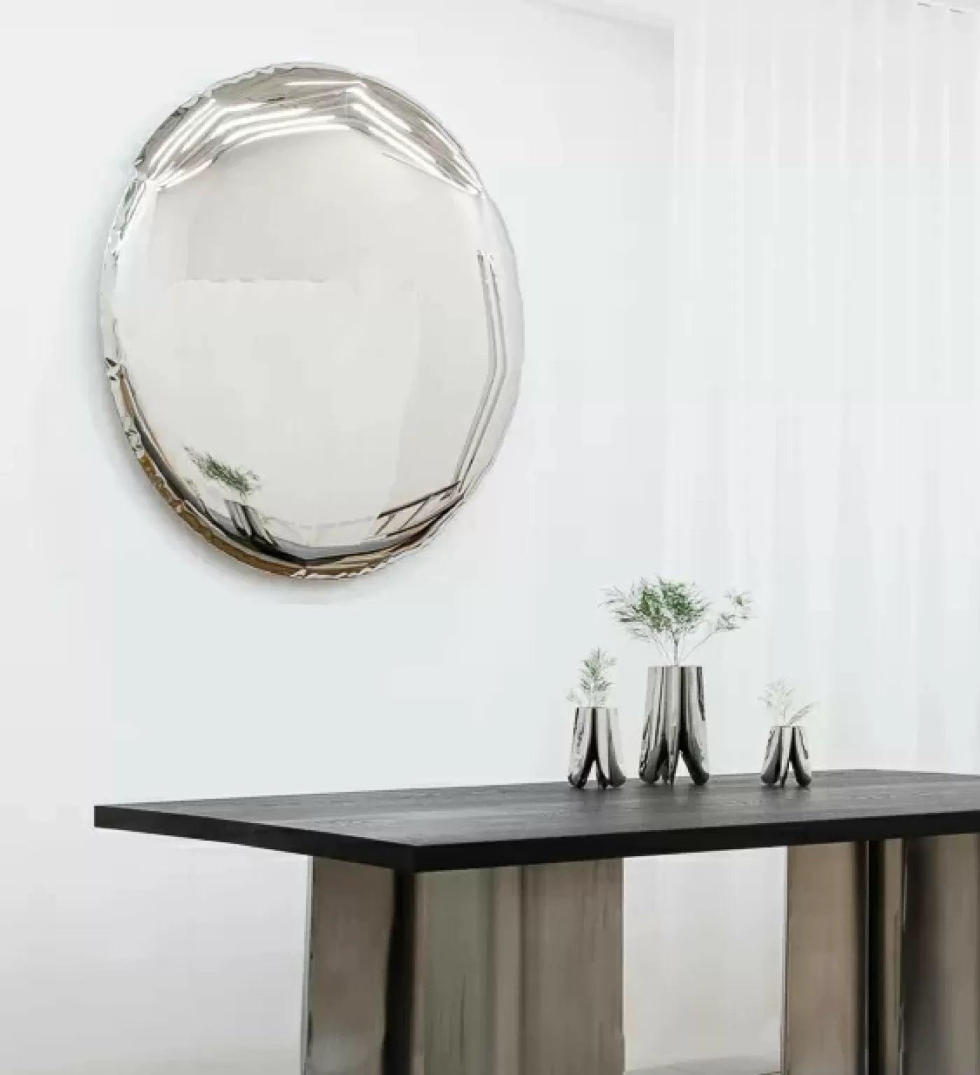 Lustro OKO aurum różowe złoto Zieta Studio Eye on Design