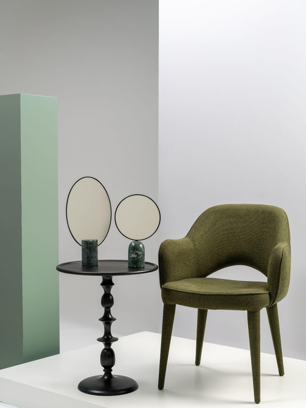 Lustro OVAL zielony marmur Pols Potten Eye on Design