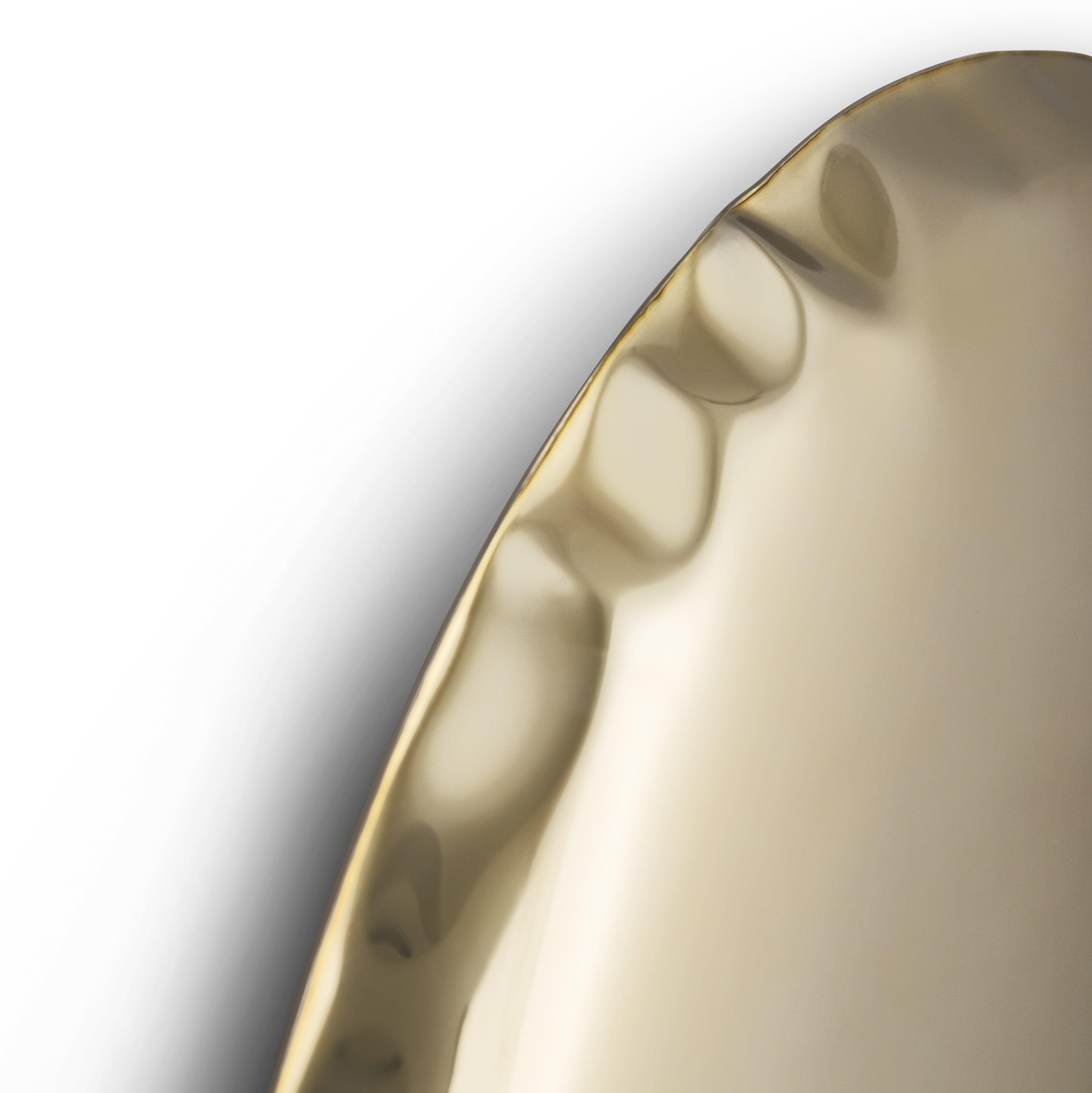 Lustro RONDO aurum jasnozłoty Zieta Studio Eye on Design