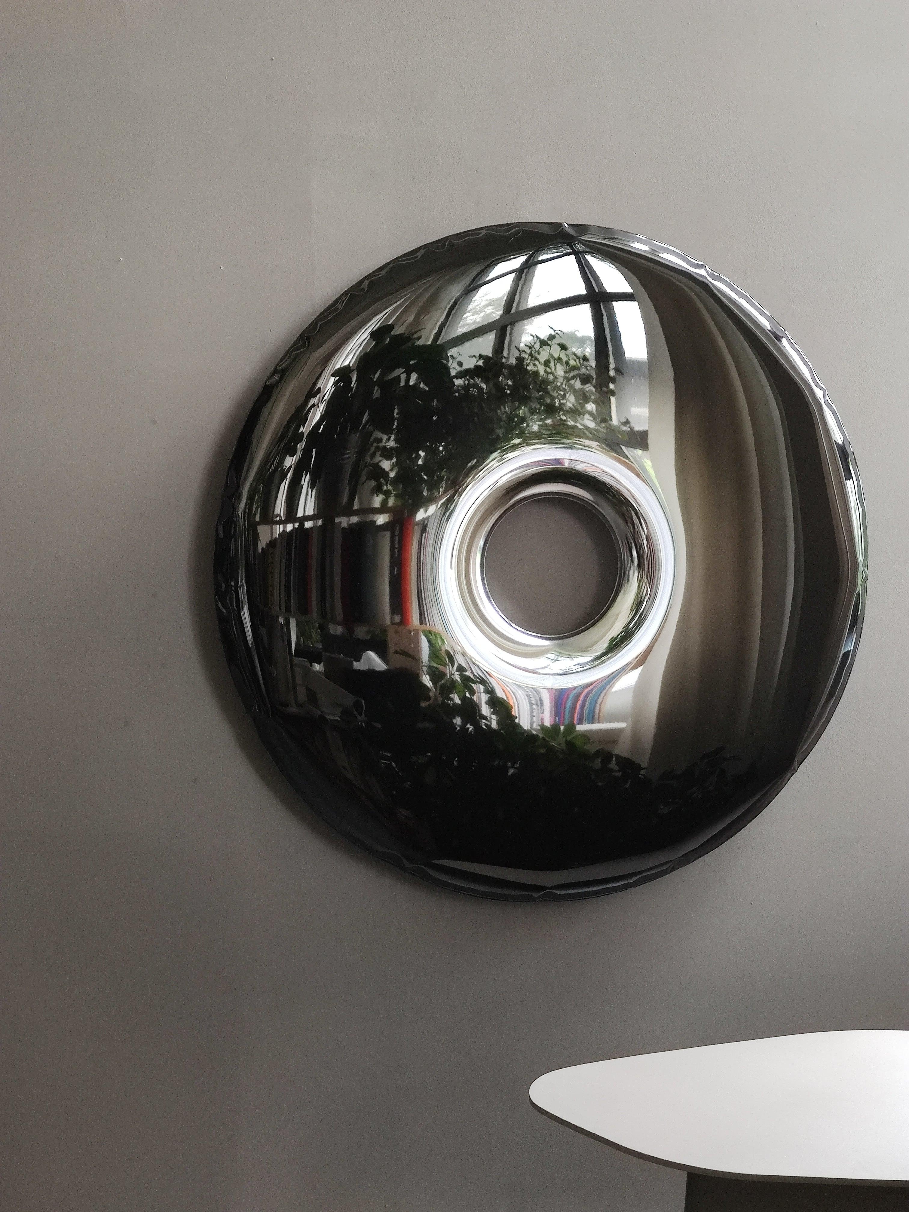 Lustro RONDO transitions ciemna materia Zieta Studio Eye on Design