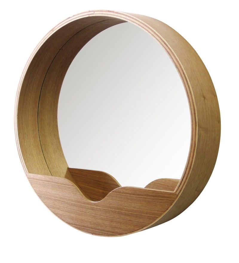 Lustro ścienne ROUND 40 drewniane Zuiver Eye on Design