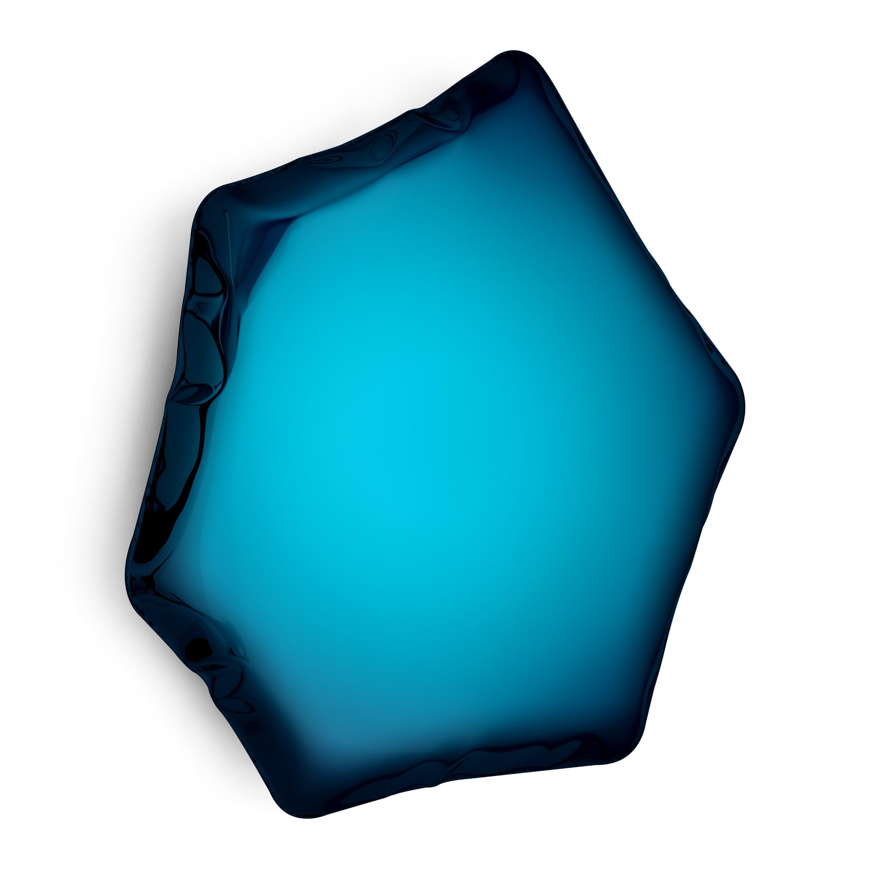 Lustro TAFLA C gradient kosmiczny błękit Zieta Studio C6 Eye on Design