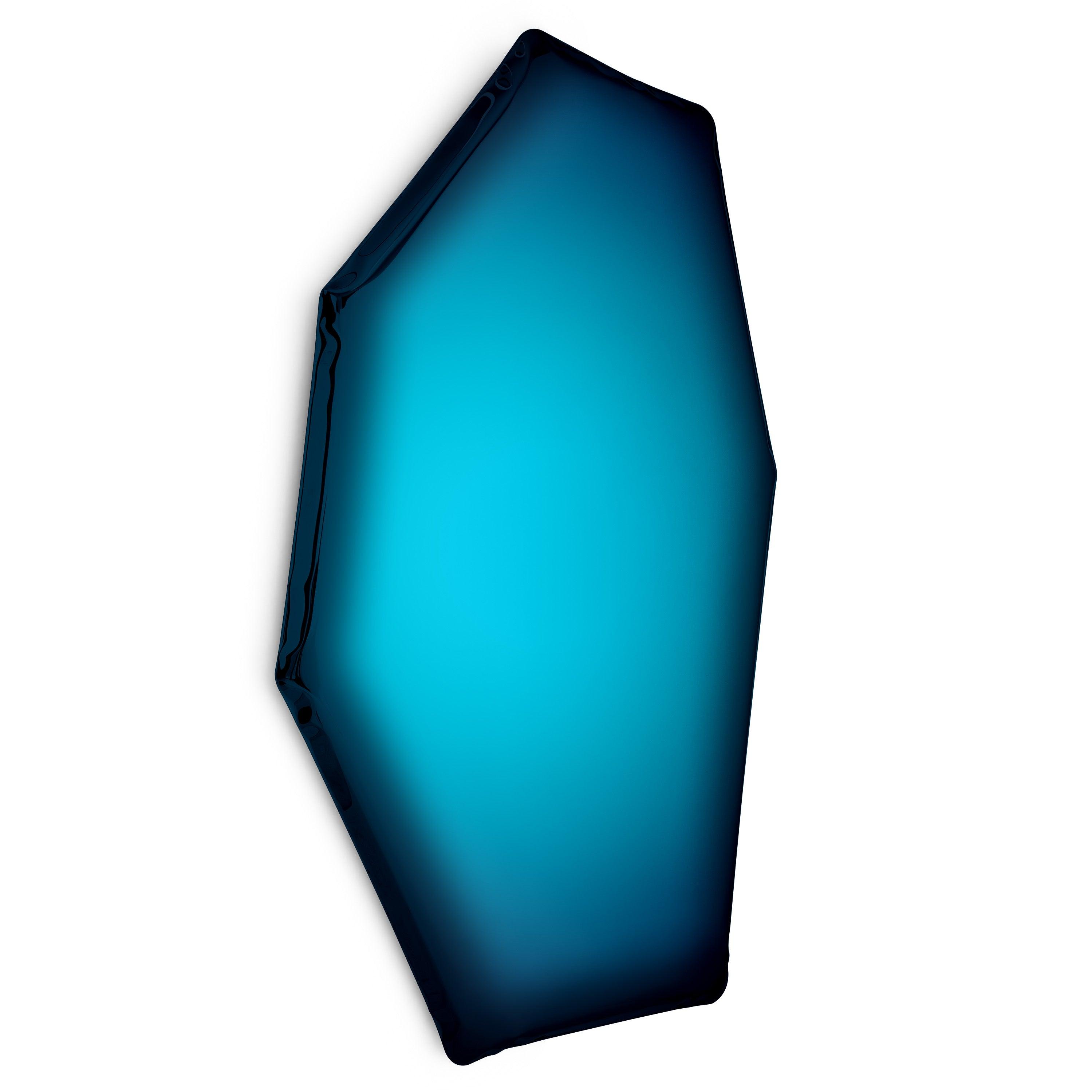 Lustro TAFLA C gradient kosmiczny błękit Zieta Studio C2 Eye on Design