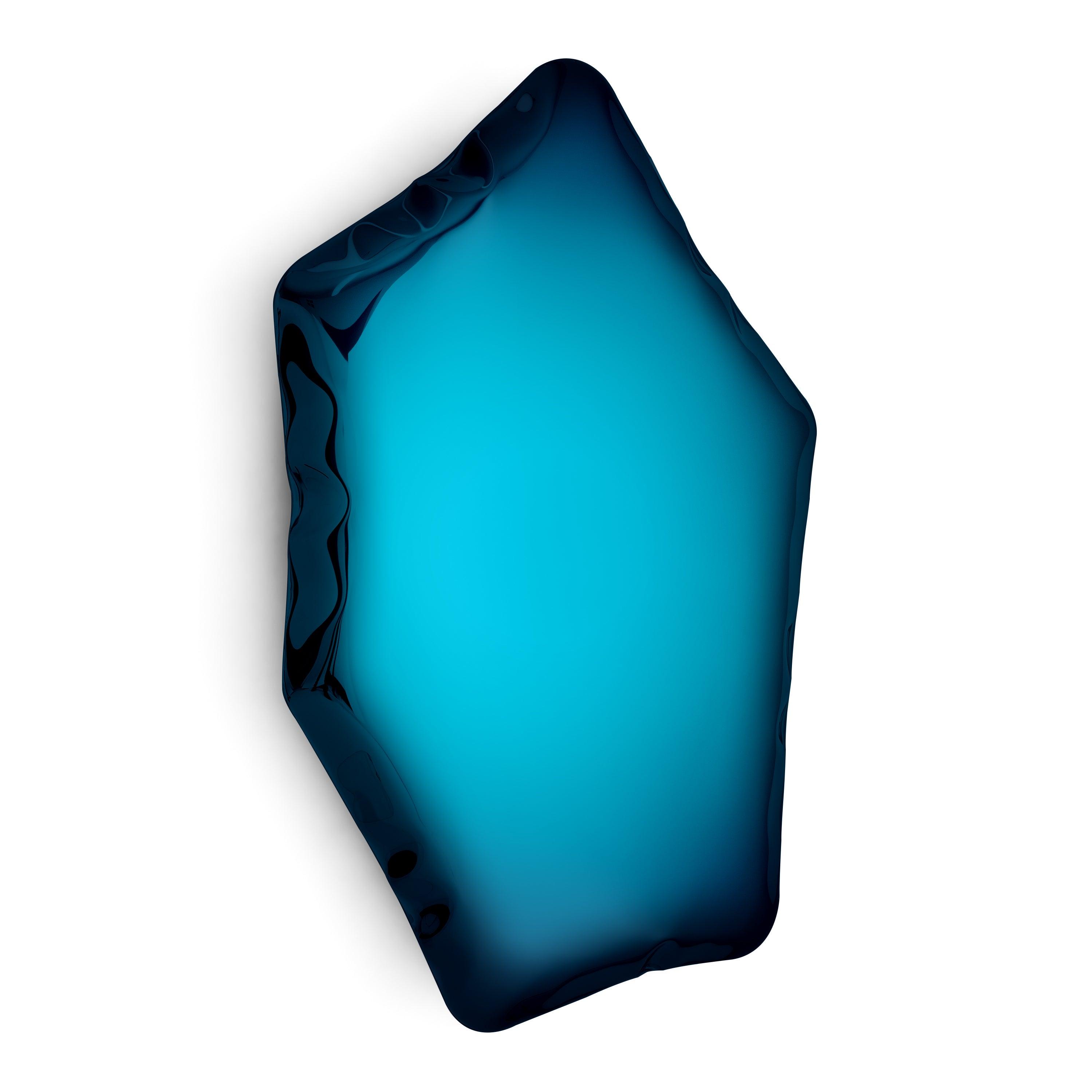 Lustro TAFLA C gradient kosmiczny błękit Zieta Studio C5 Eye on Design