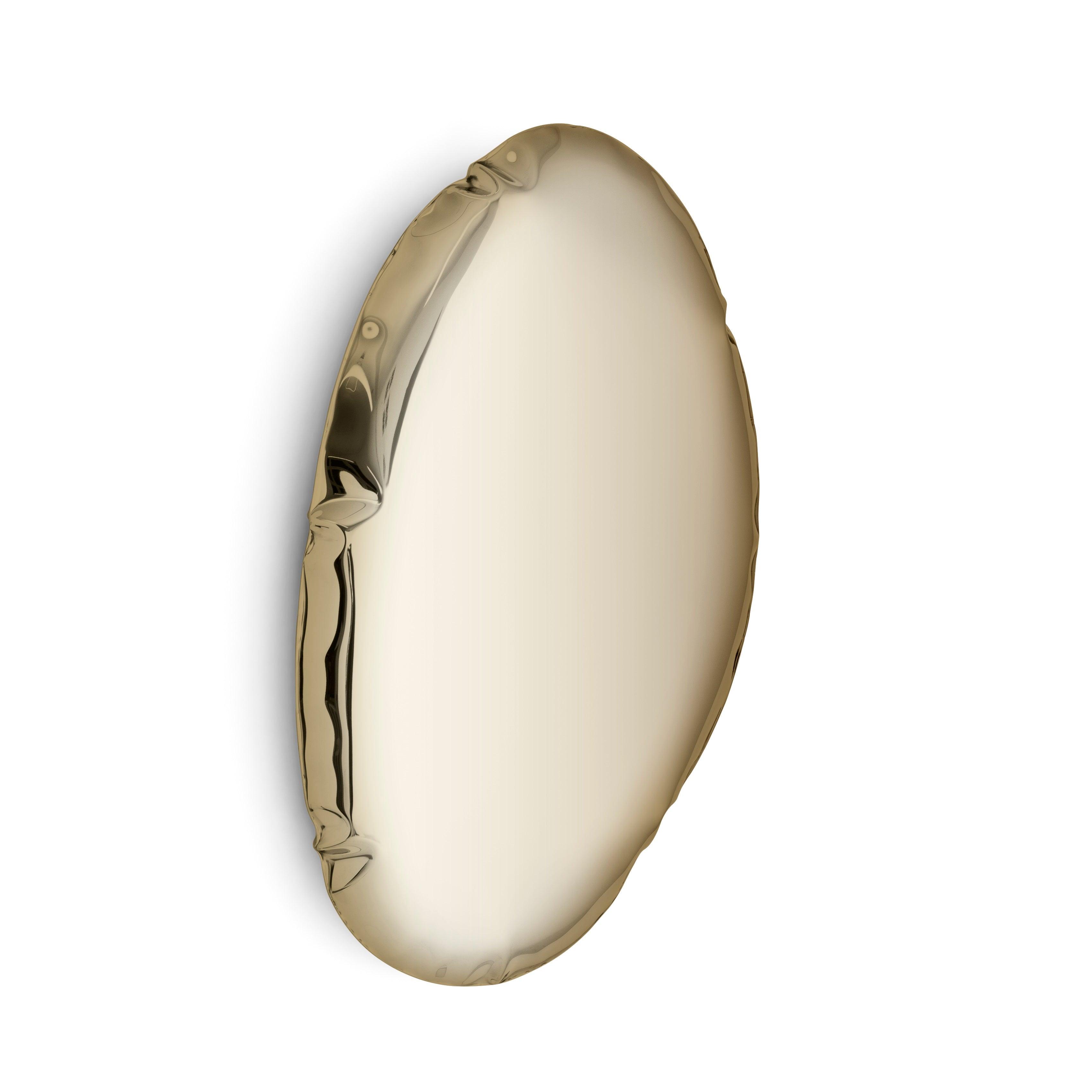 Lustro TAFLA O aurum jasnozłoty Zieta Studio O5 Eye on Design