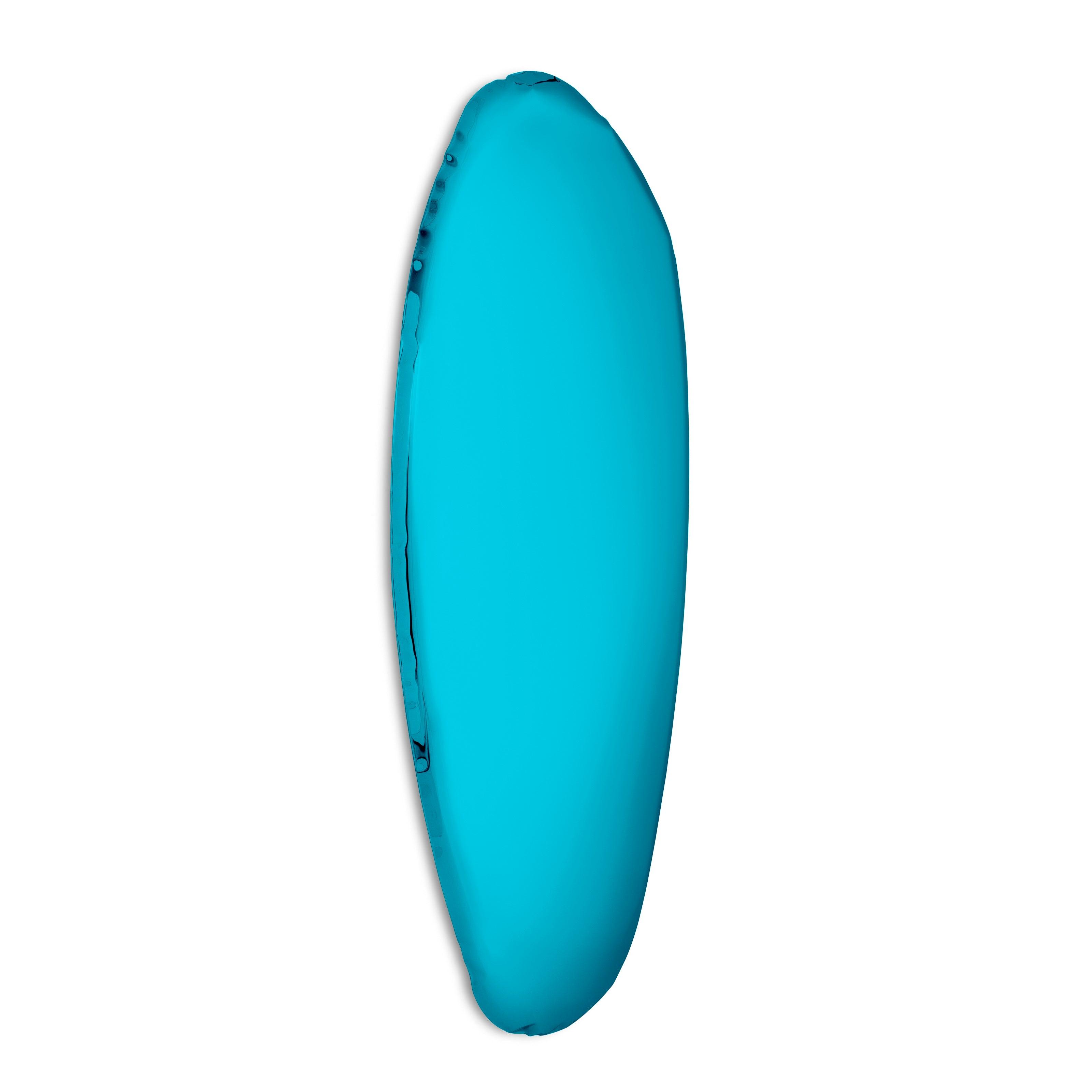 Lustro TAFLA O gradient szafir Zieta Studio O1 Eye on Design