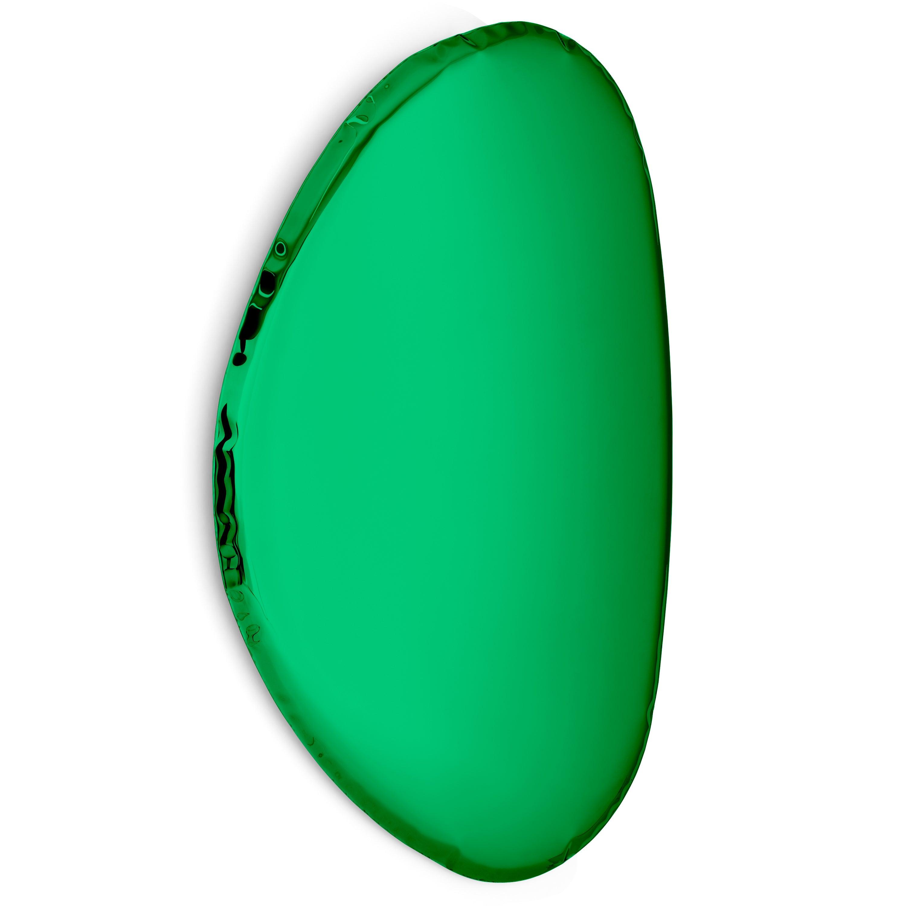 Lustro TAFLA O gradient szmaragd Zieta Studio O2 Eye on Design