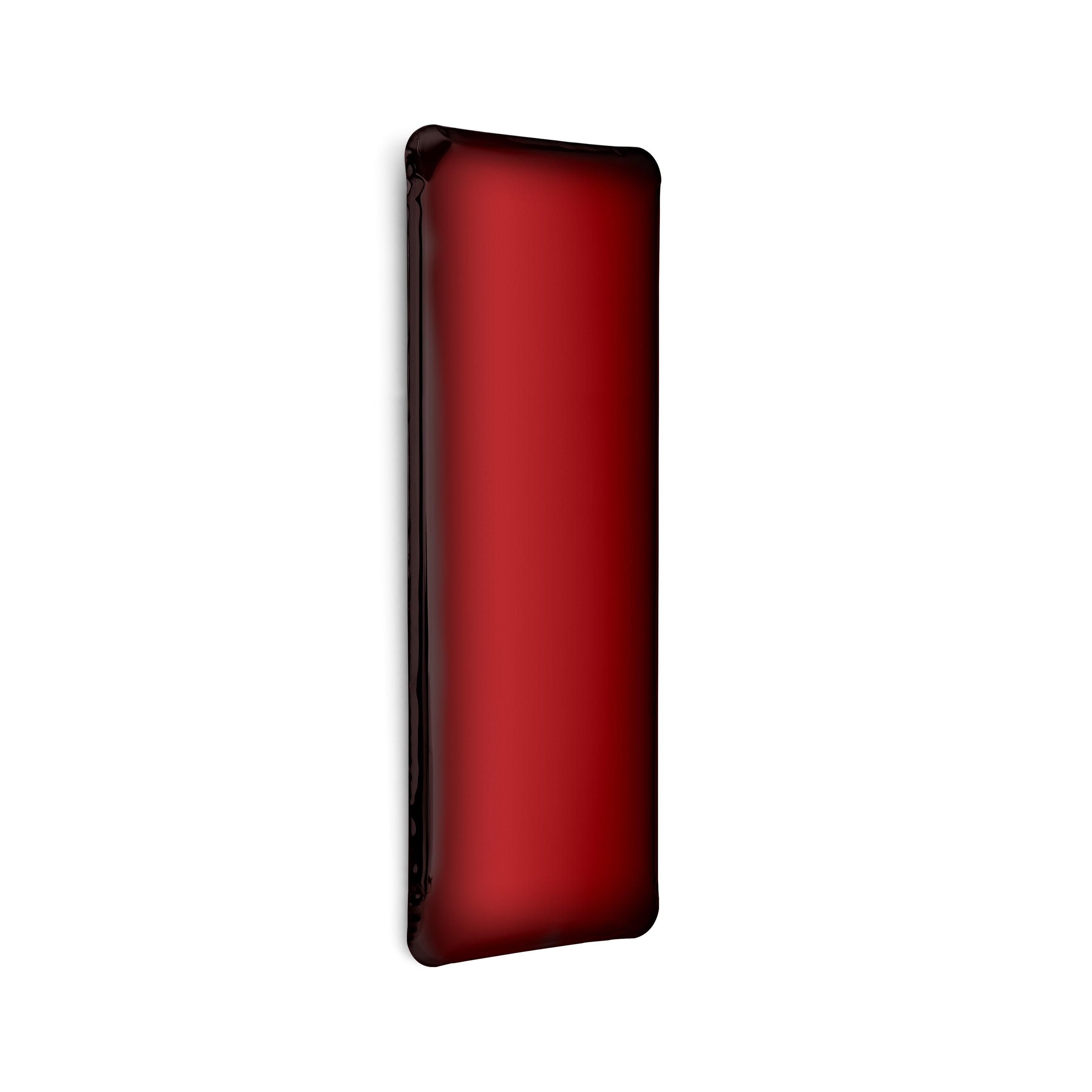 Lustro TAFLA Q transitions czerwony rubion Zieta Studio Q1 - 180 cm Eye on Design