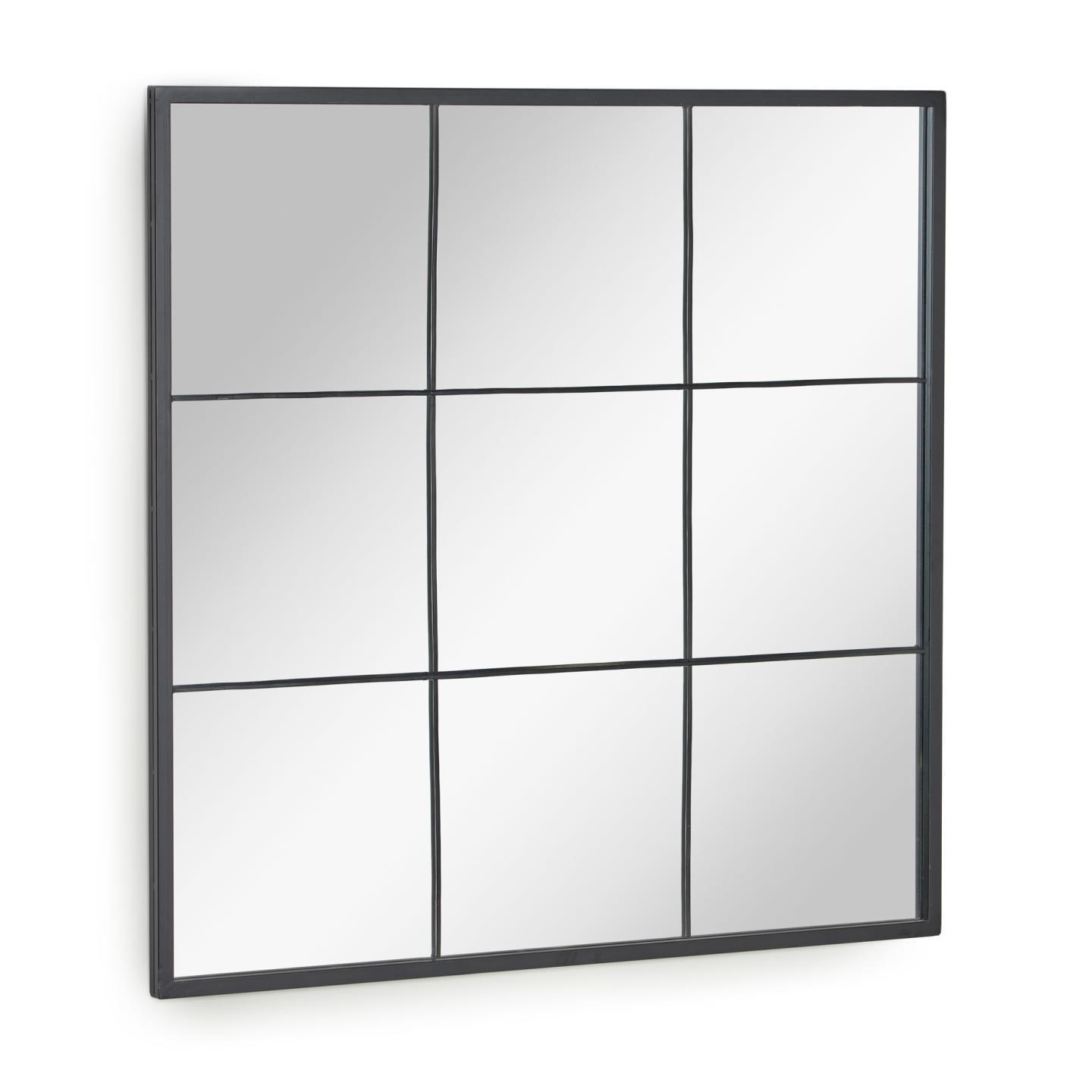 Lustro ULRICA czarny La Forma 80.5x80 cm Eye on Design