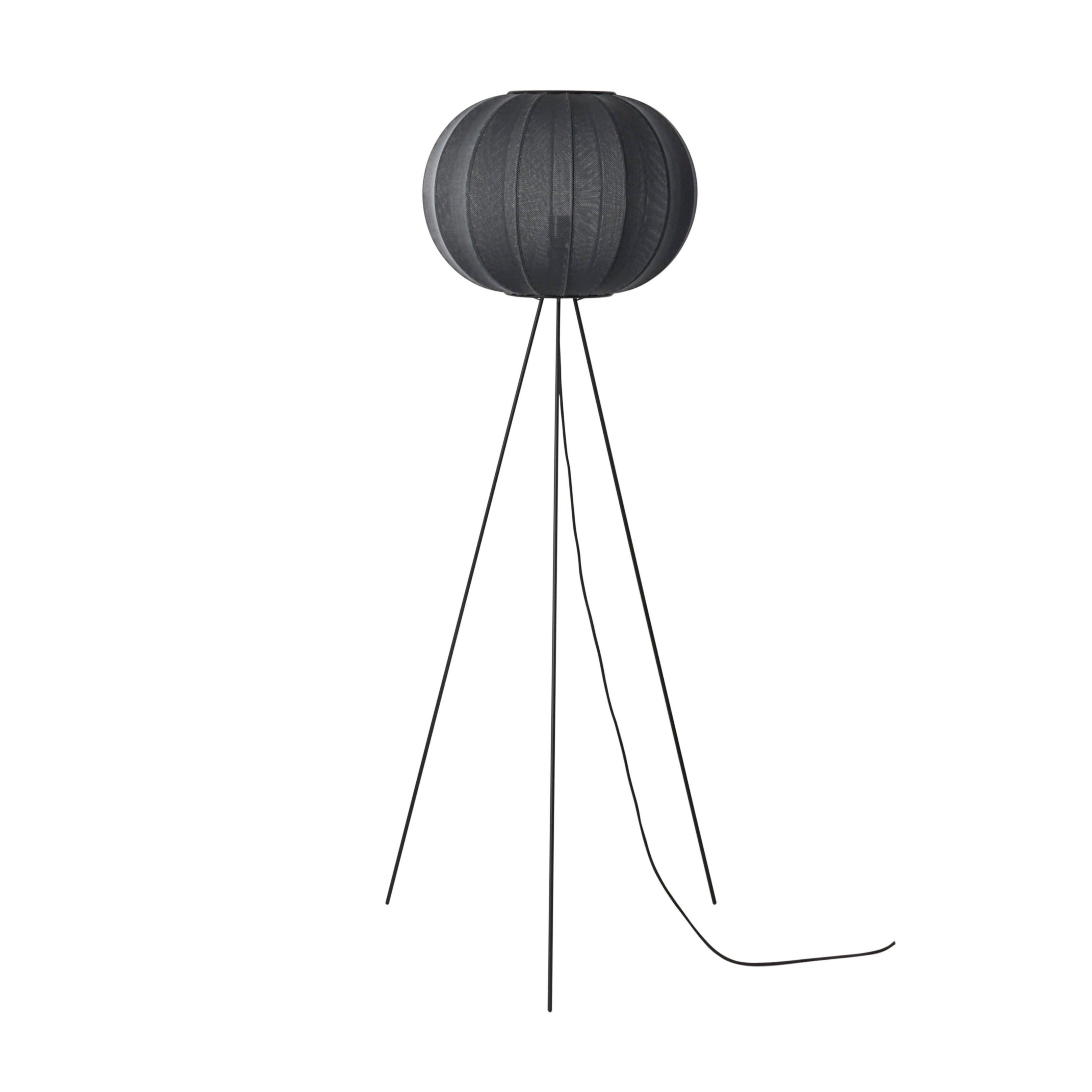 Stehlampe Dreibein hoch KNIT-WIT schwarz