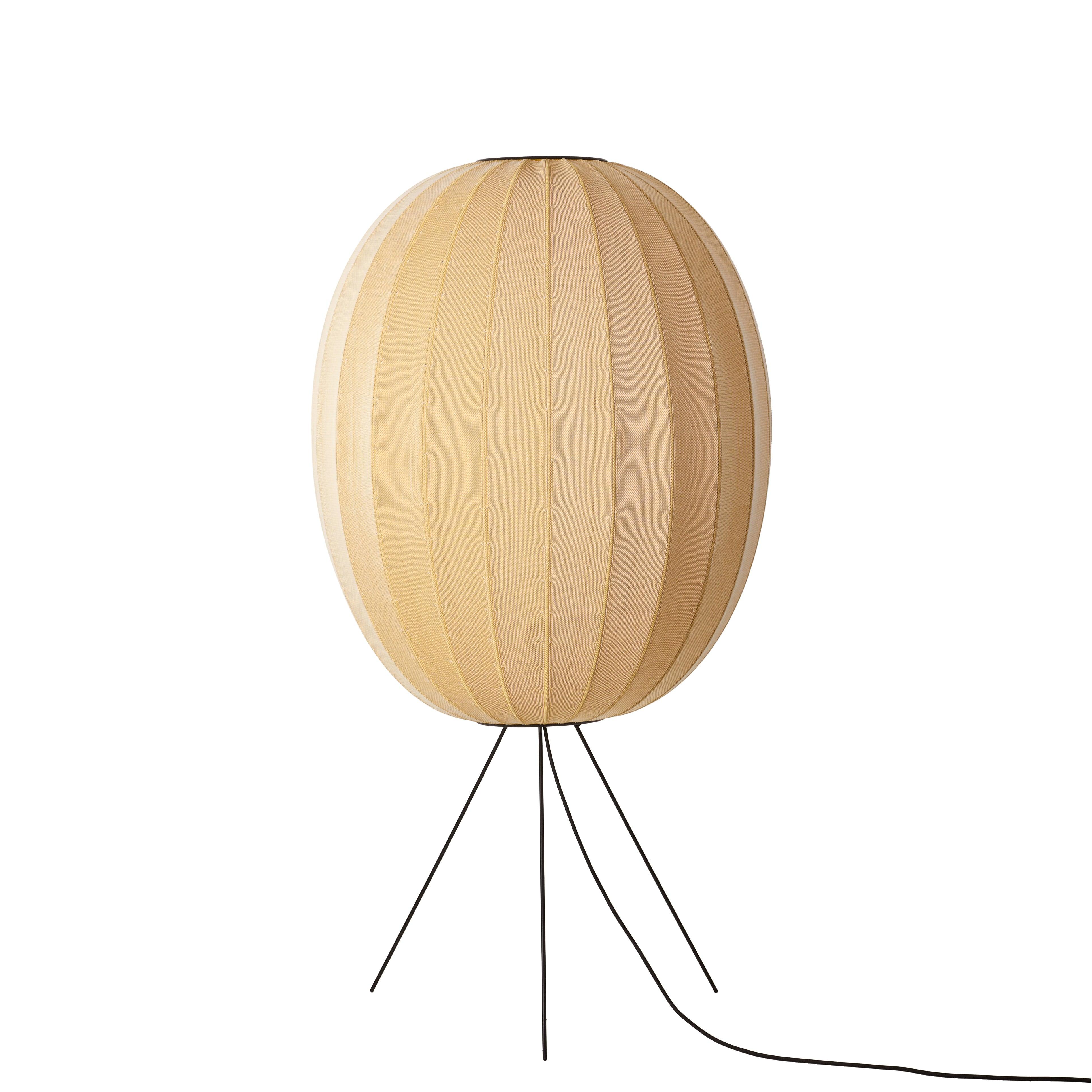 Stehlampe Dreibein KNIT-WIT gelb