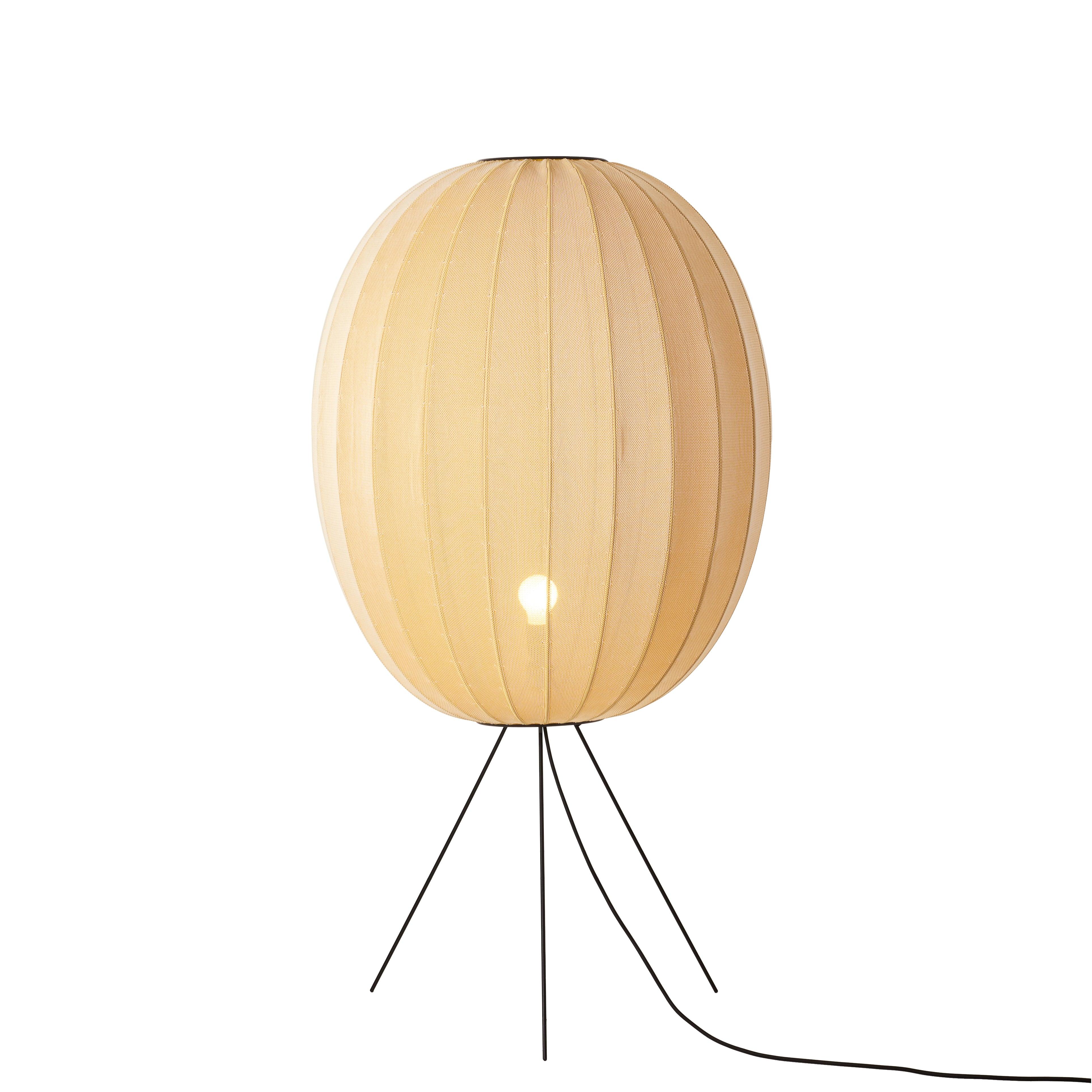 Stehlampe Dreibein KNIT-WIT gelb