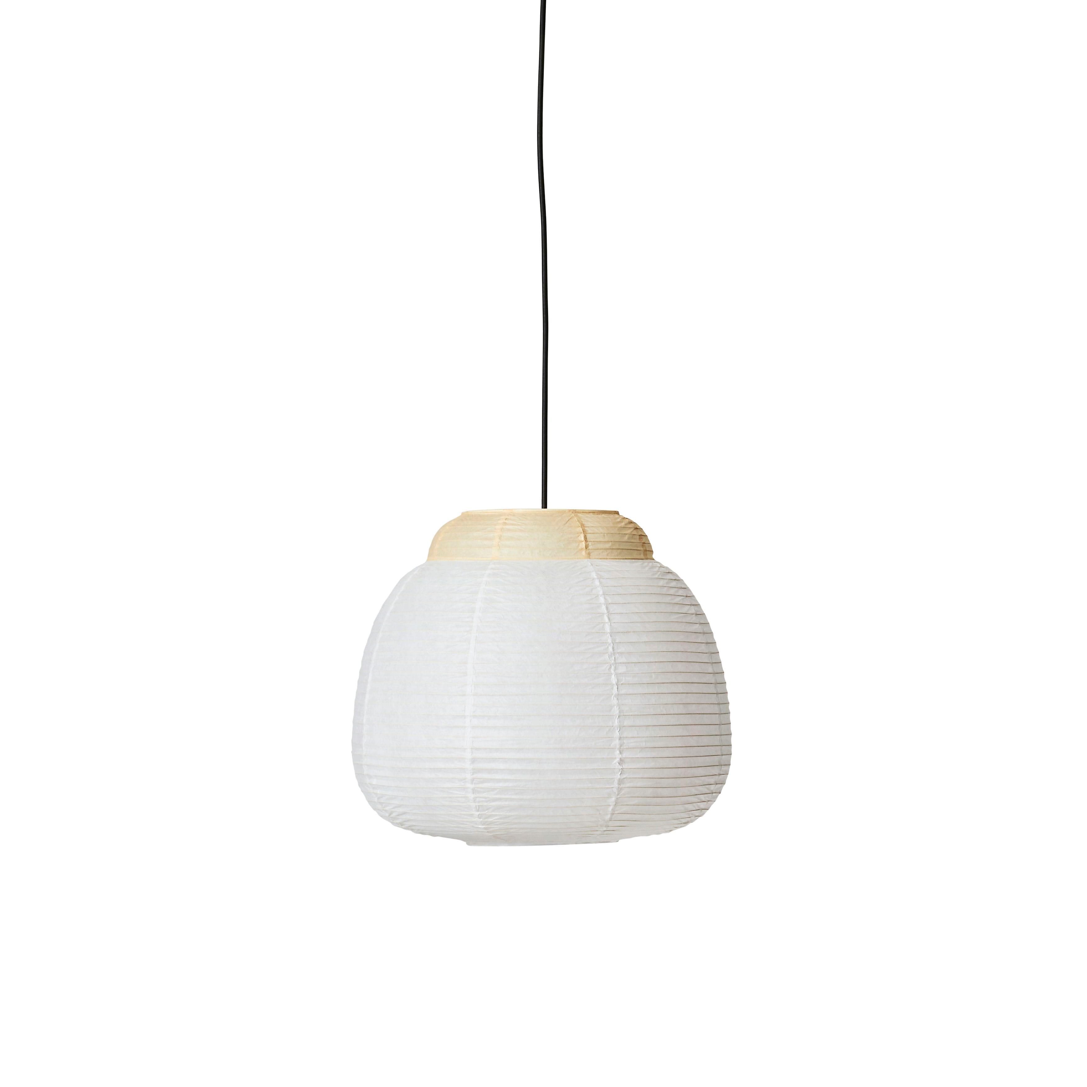 Single Weiß mit gelbe hängende Lampe