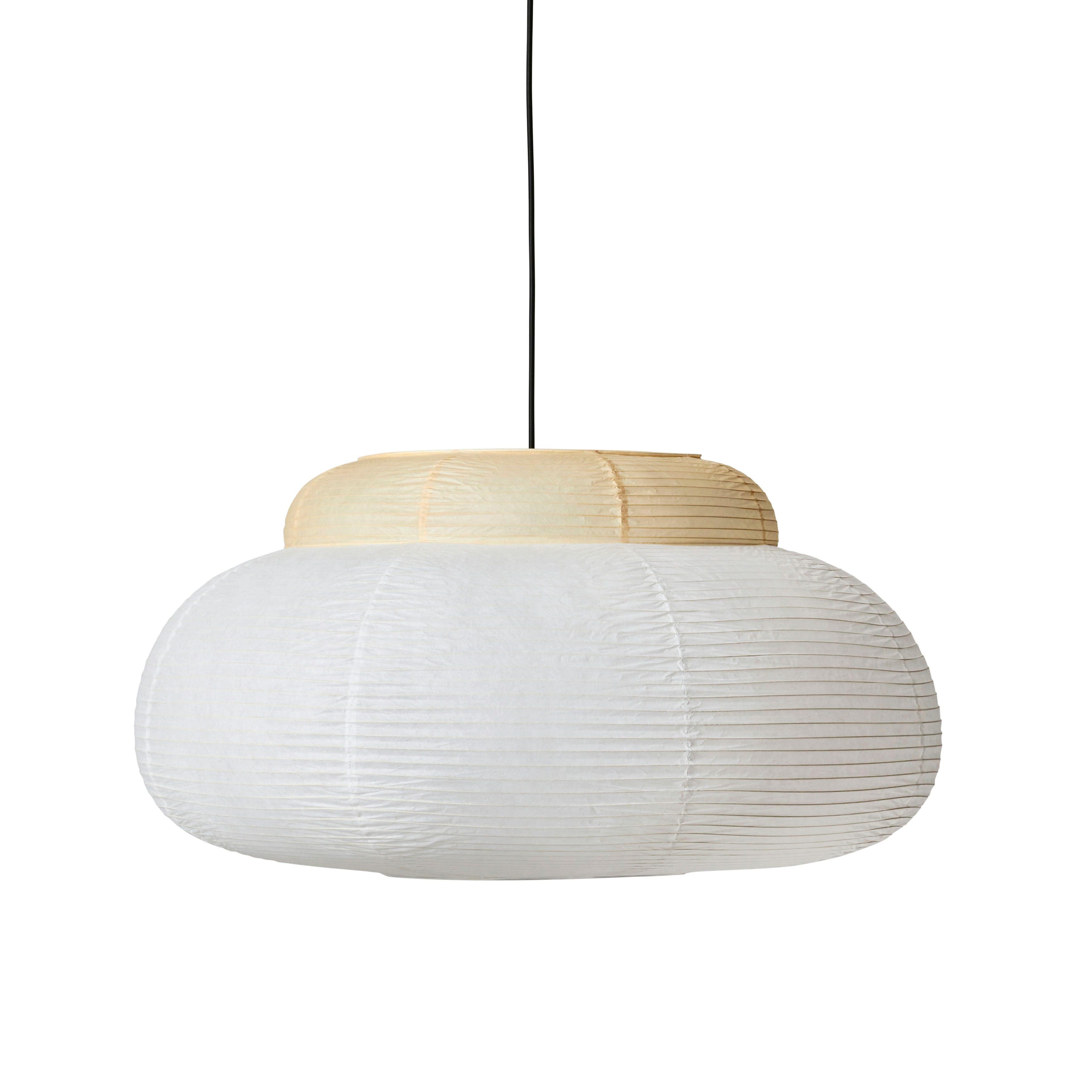 Single Weiß mit gelbe hängende Lampe
