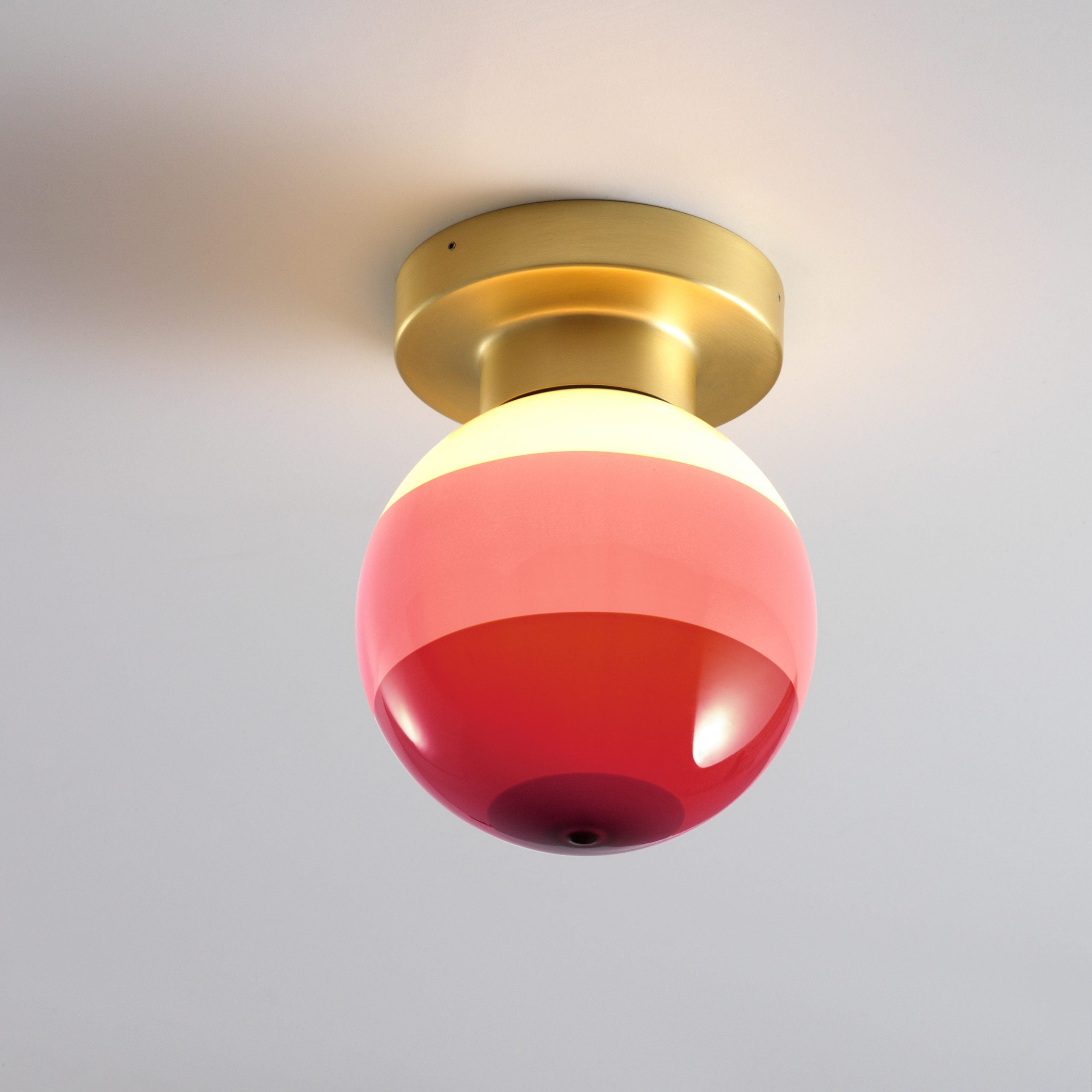 Deckenlampe DIPPING burgunderrot