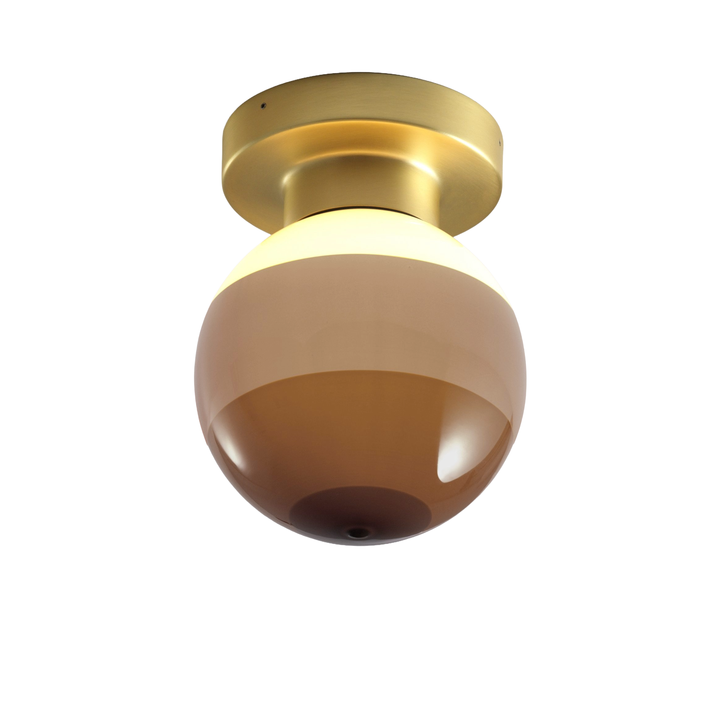 Deckenlampe DIPPING schokoladenbraun