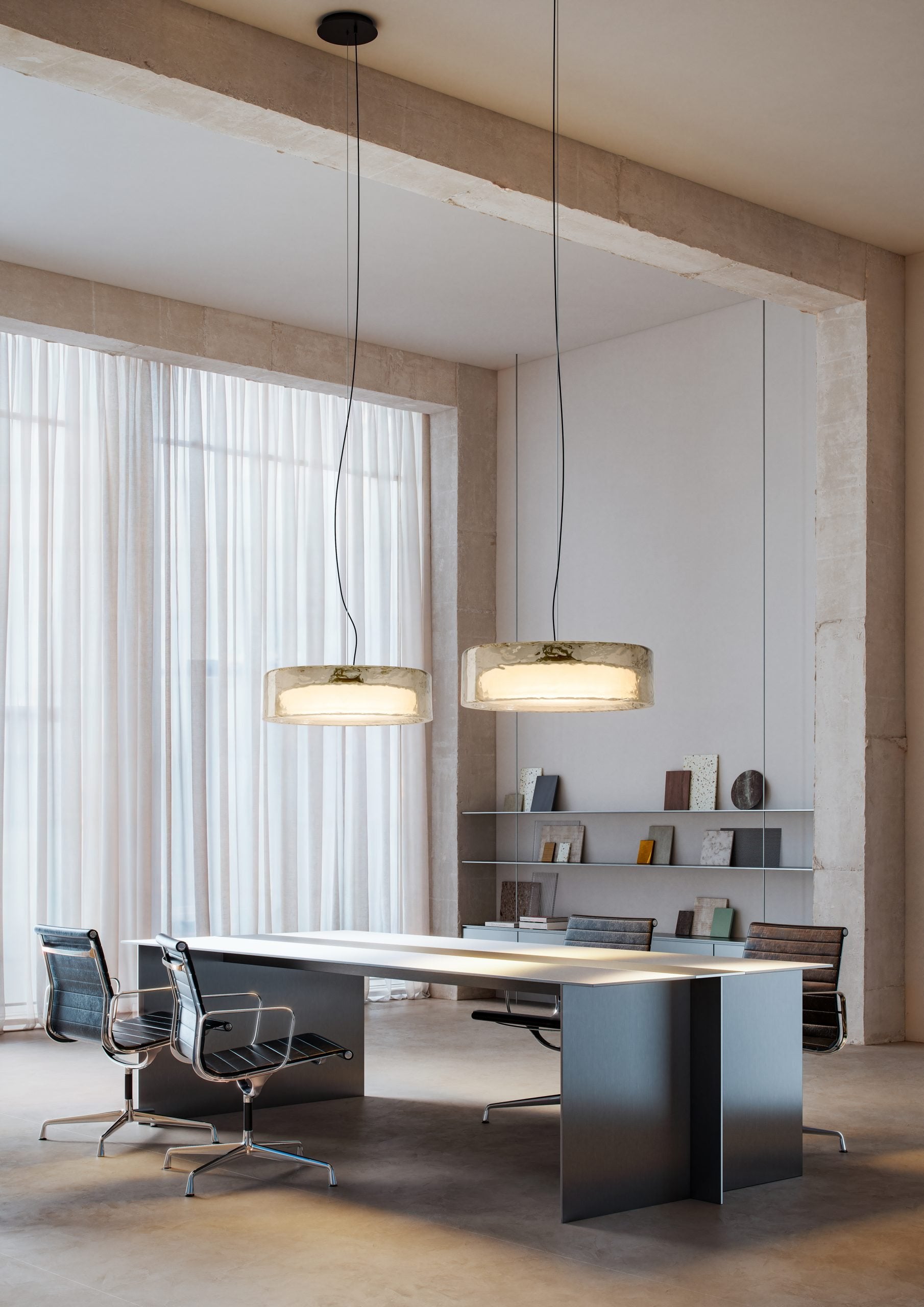 RINGO PENDANT Pink Hanging Lamp