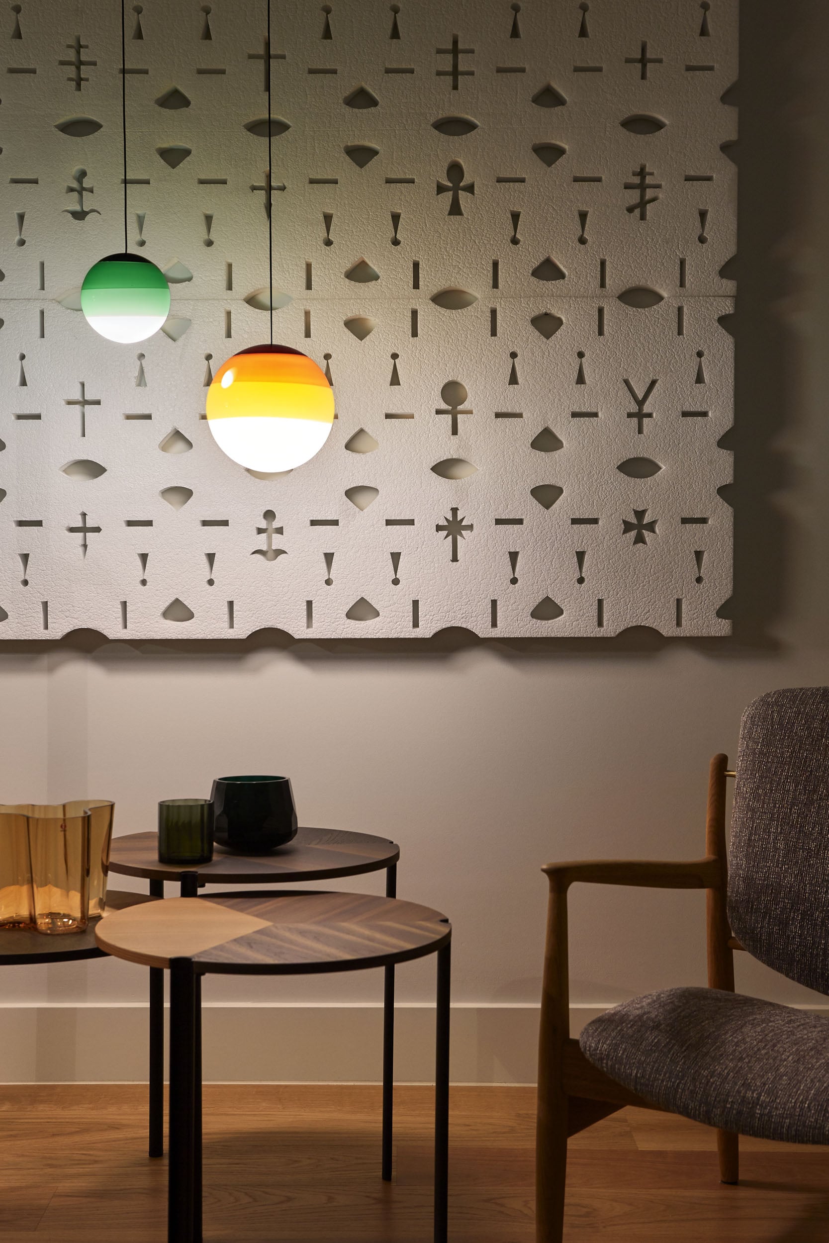 Pendelleuchte DIPPING creme