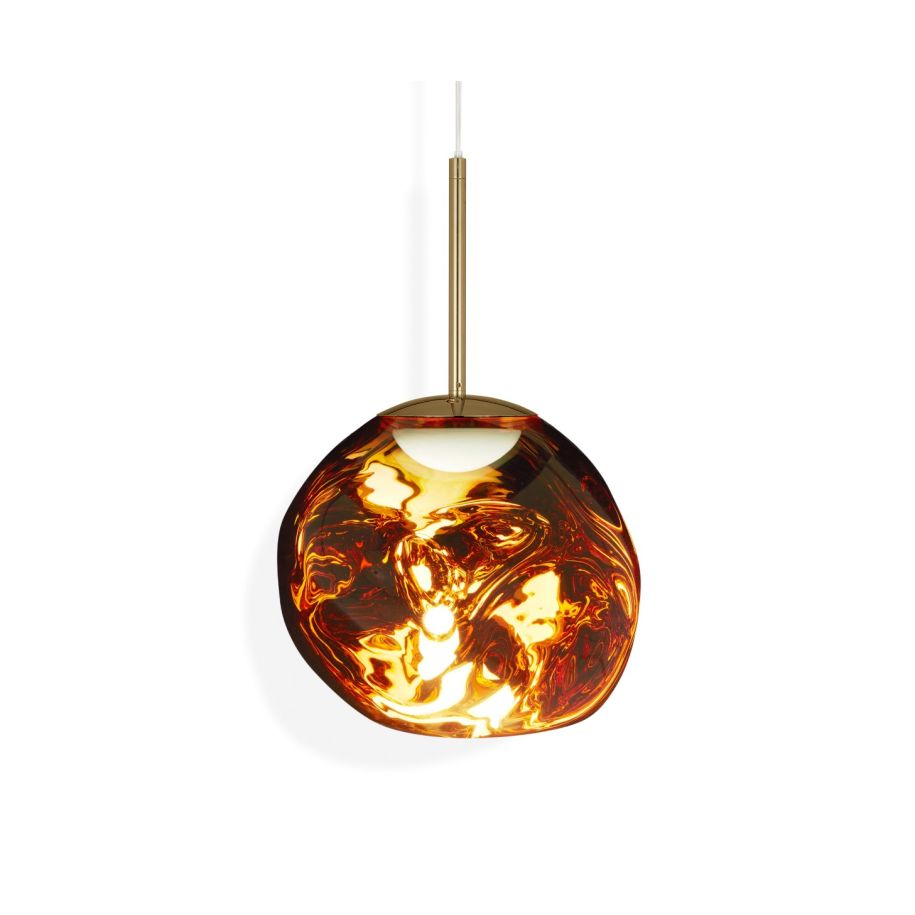 Zloty hängende Lampe schmelzen
