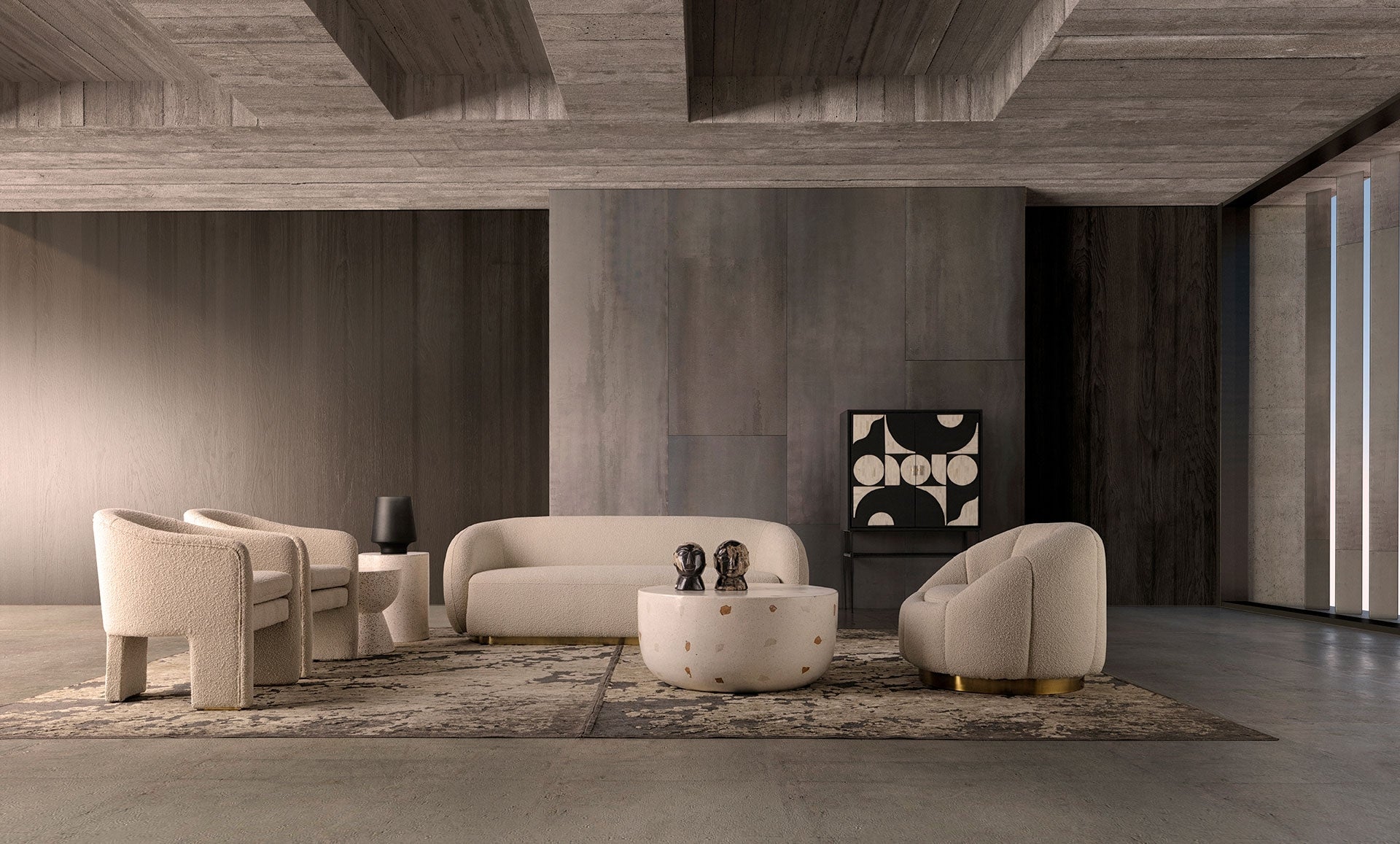 Beistelltisch ALBENGA Lastryko