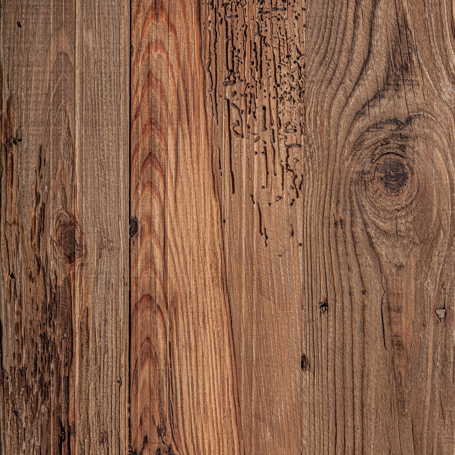 BREIVE Side Table Recycled Pine Wood