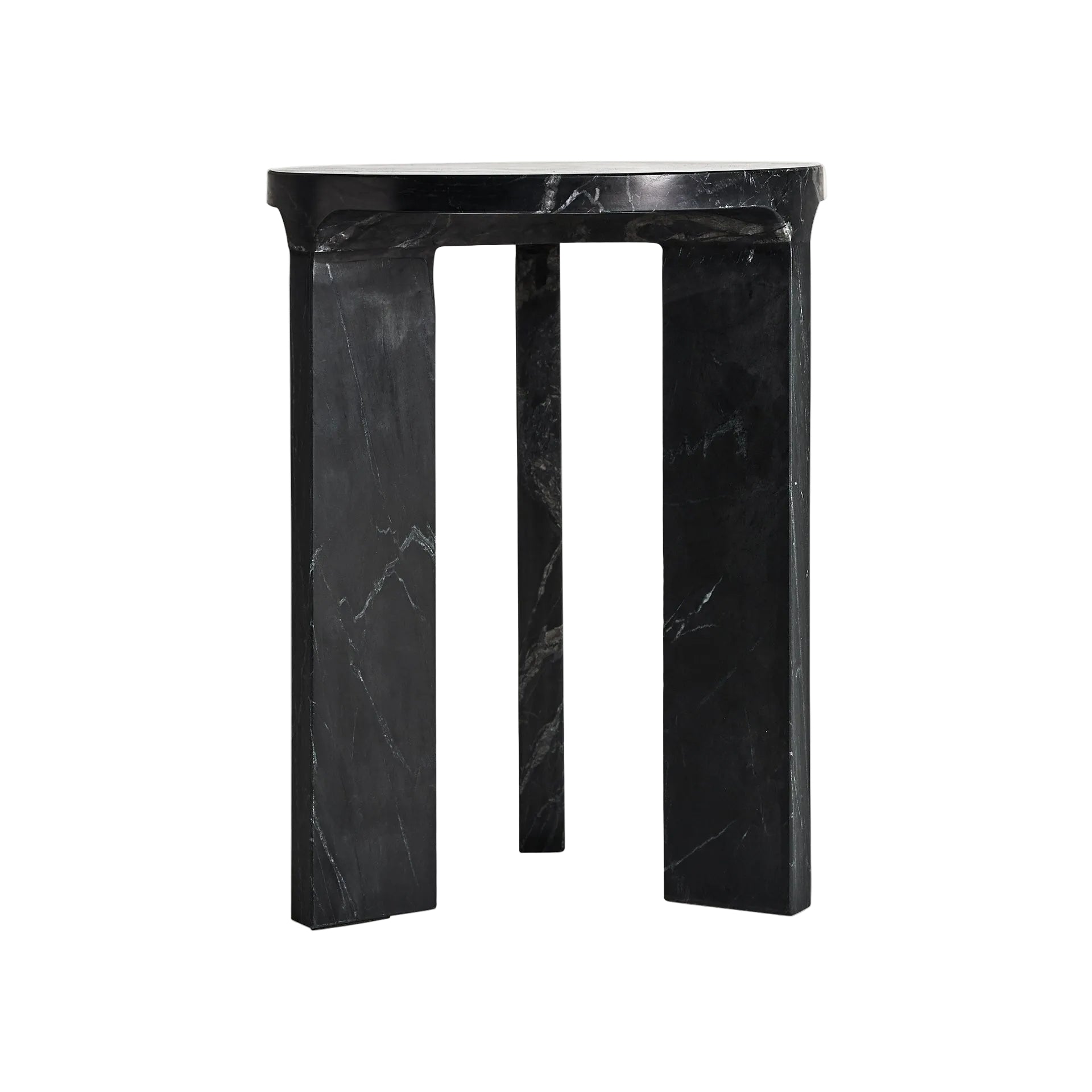 Beistelltisch DYRSTAD schwarzer Marmor