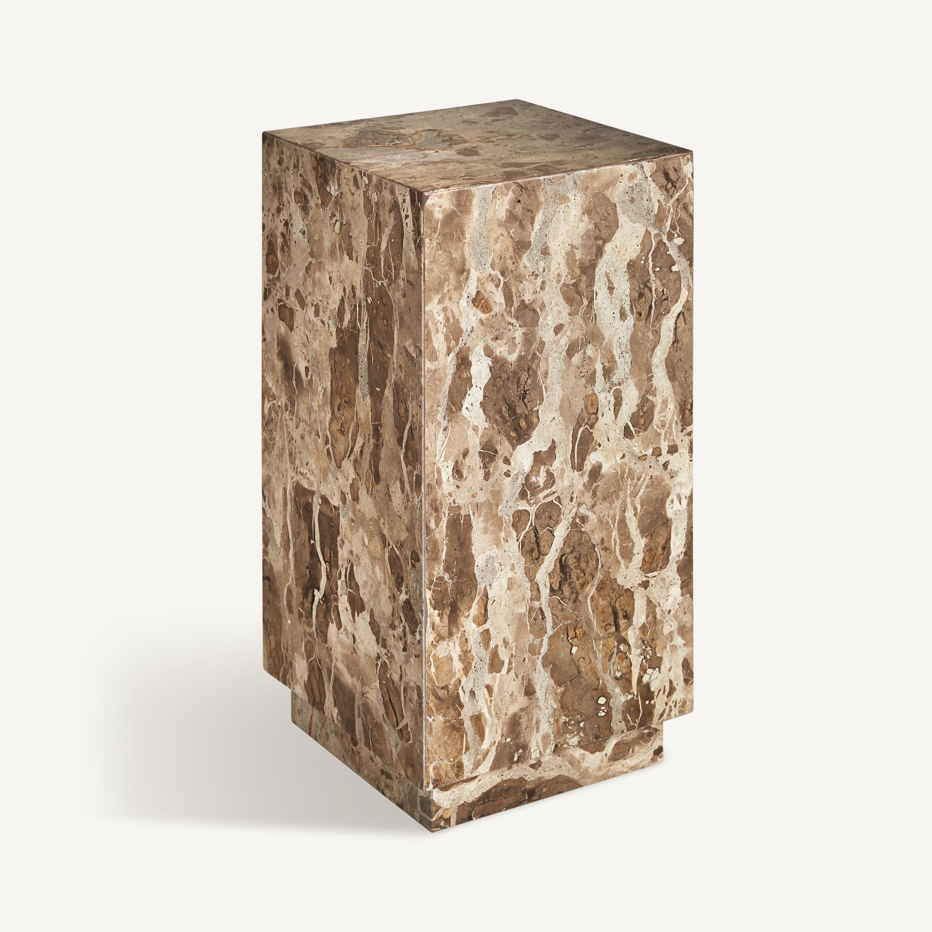 Beistelltisch GROV beige Marmor