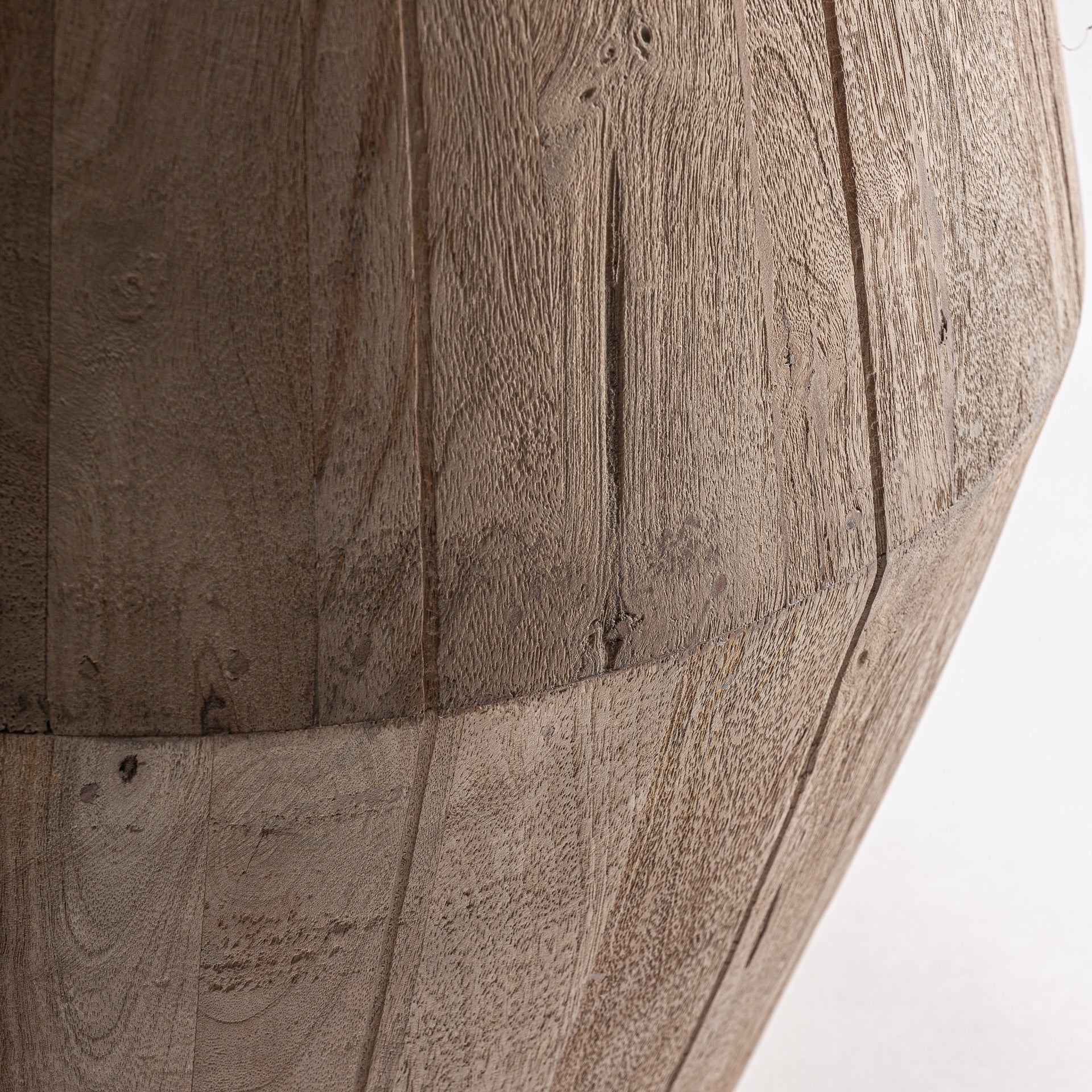 Runder Bar Tisch JACQUARD aus Mangoholz