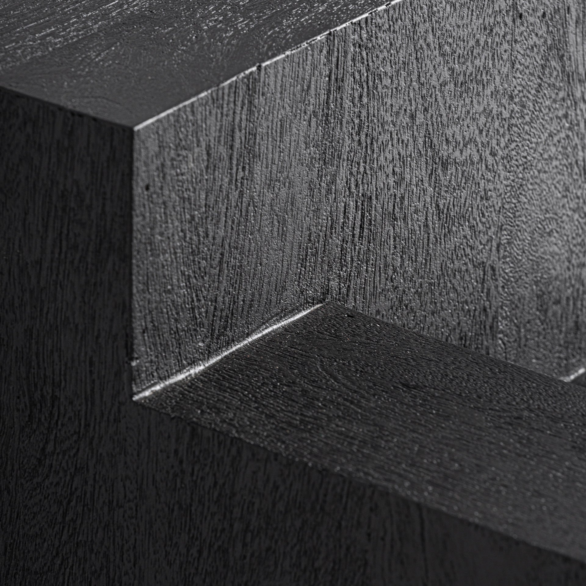 Beistelltisch PÈTRIA schwarzes Mangoholz