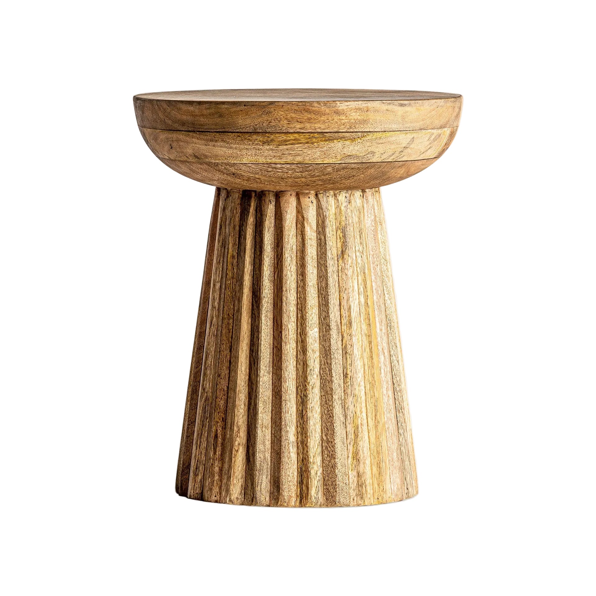 Kaffeetisch PLISSÉ WOOD Mango-Holz