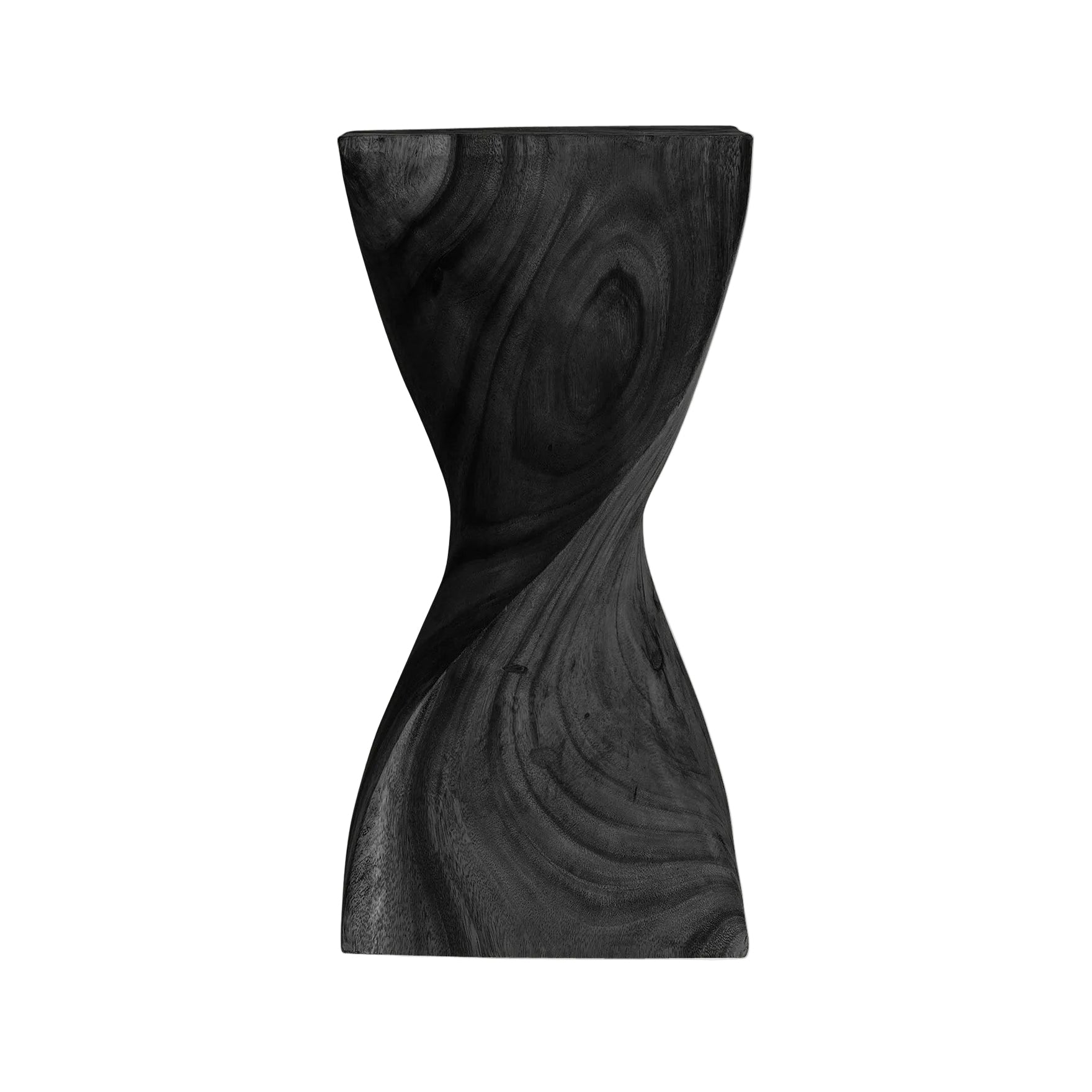 Beistelltisch YENDI aus schwarzem tropischem Holz