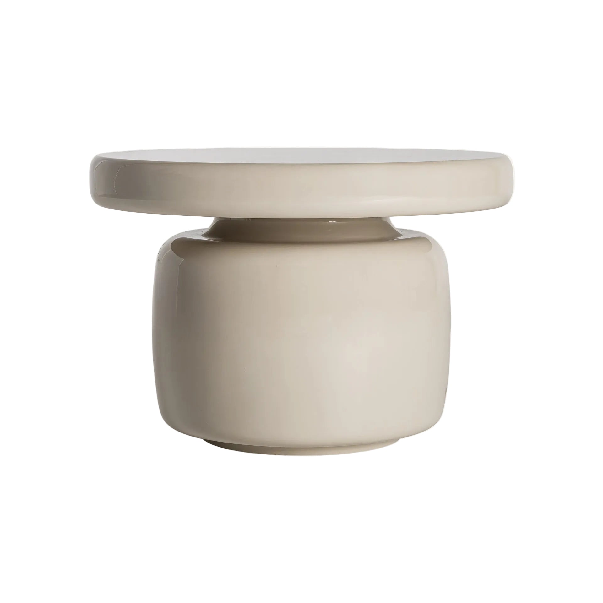 Kaffeetisch ZORBIG gebrochenes Weiß