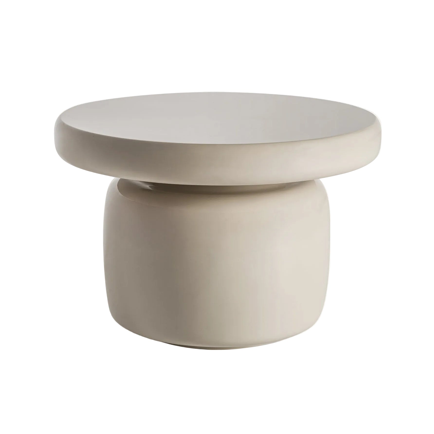 Kaffeetisch ZORBIG gebrochenes Weiß