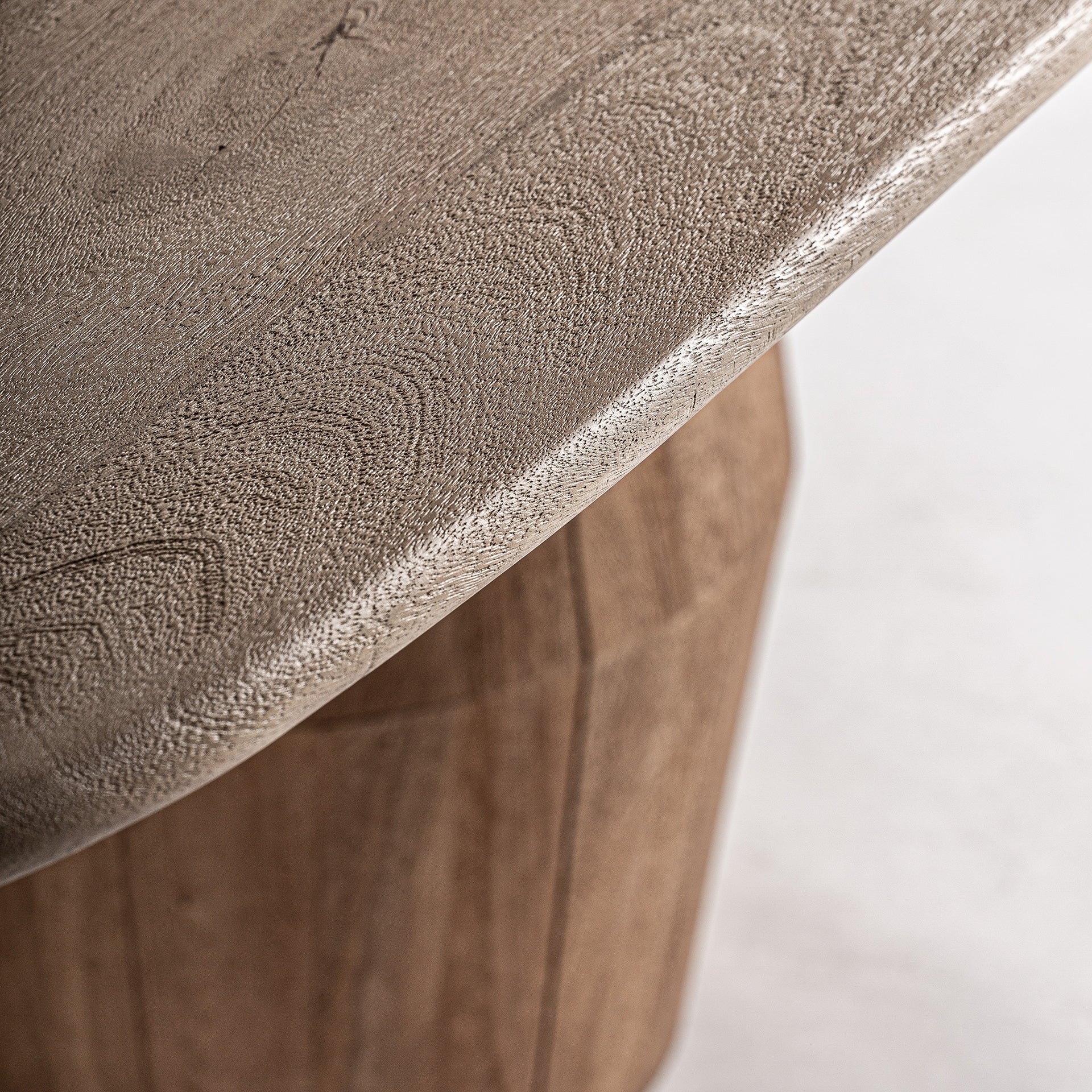 Oval Table JACQUARD Mango Wood